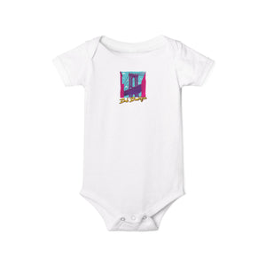 BadBrooklyn Bridge Vibes Baby Infant Jersey Bodysuit