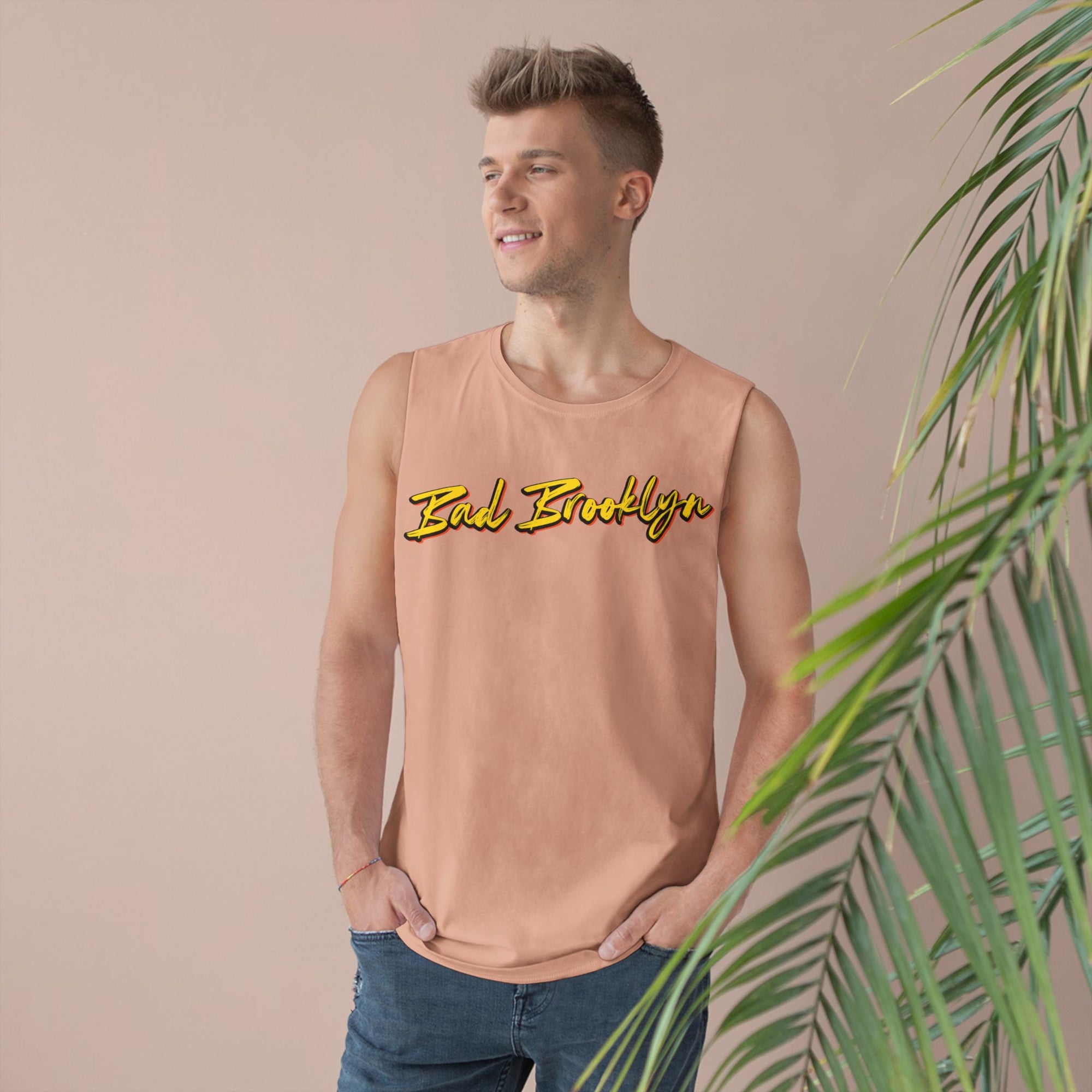 BadBrooklyn Gold Classic Logo Tank