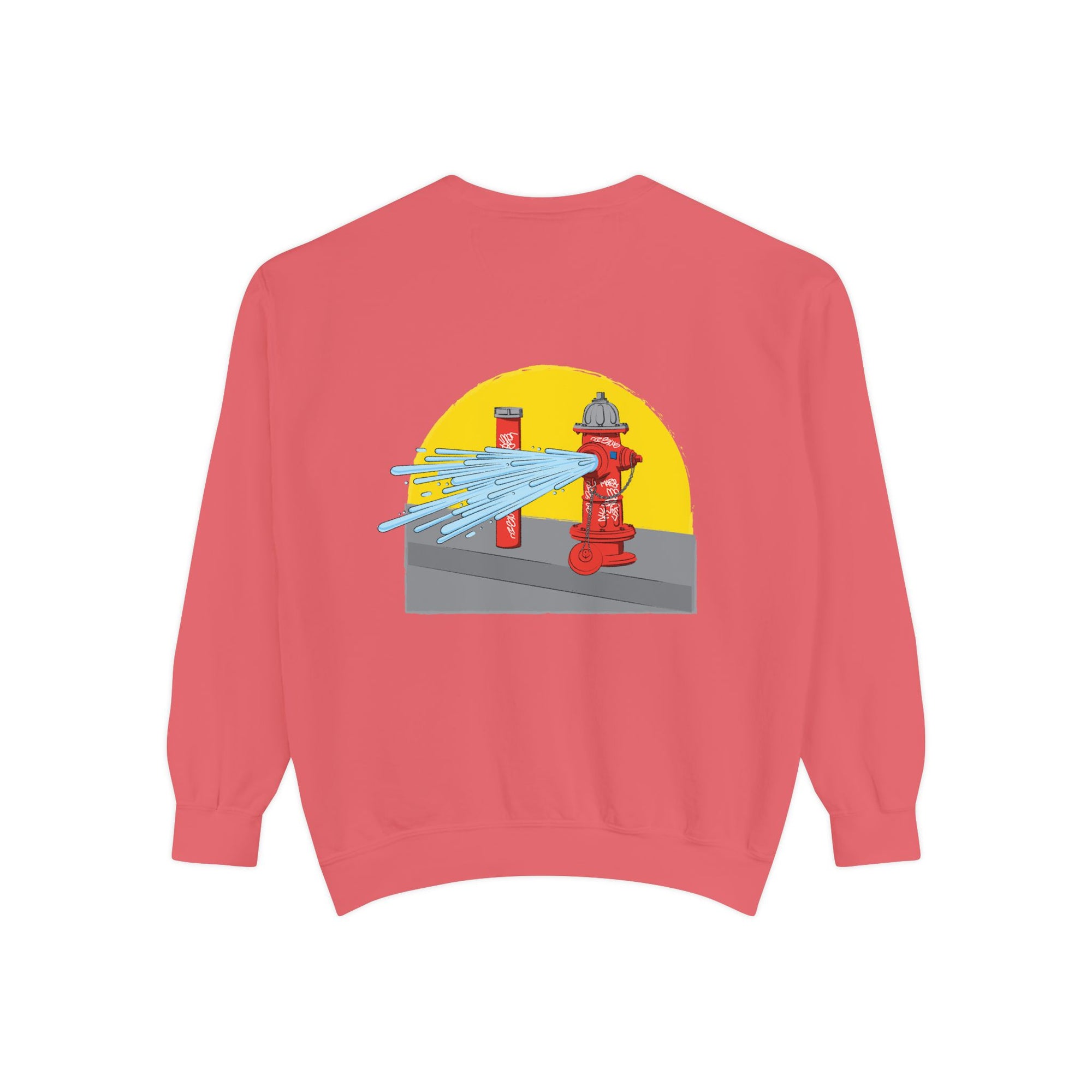 BadBrooklyn Street Fire Hydrant Premium Sweatshirt