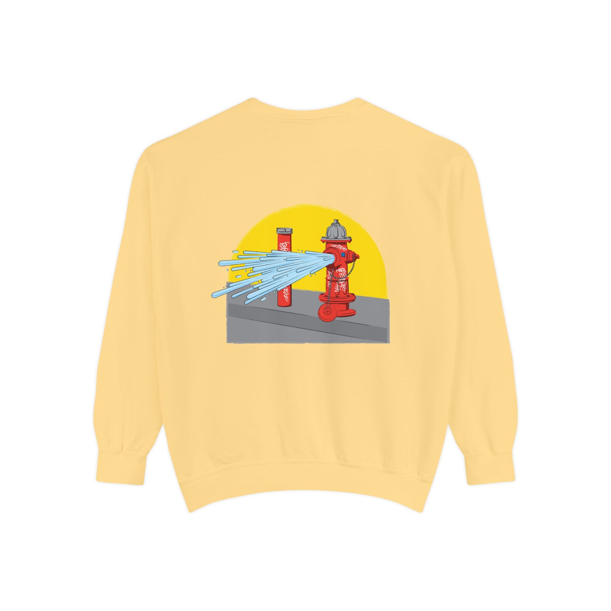 BadBrooklyn Street Fire Hydrant Premium Sweatshirt