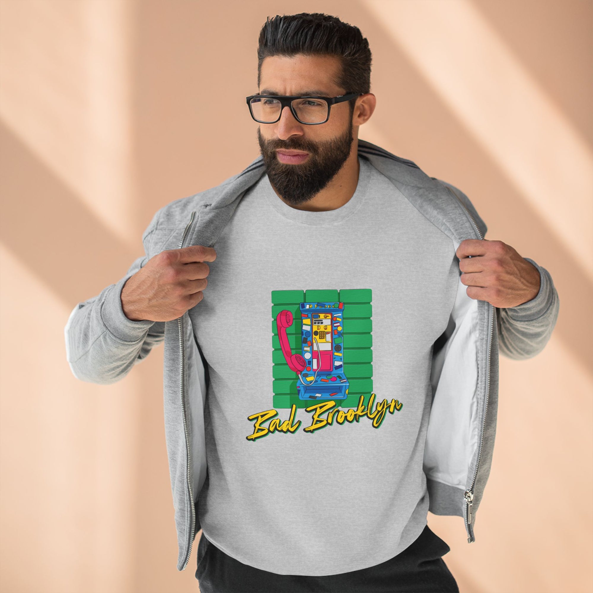 BadBrooklyn Retro Payphone Sweatshirt