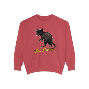 BadBrooklyn Street Rat Smoking Premium Sweatshirt