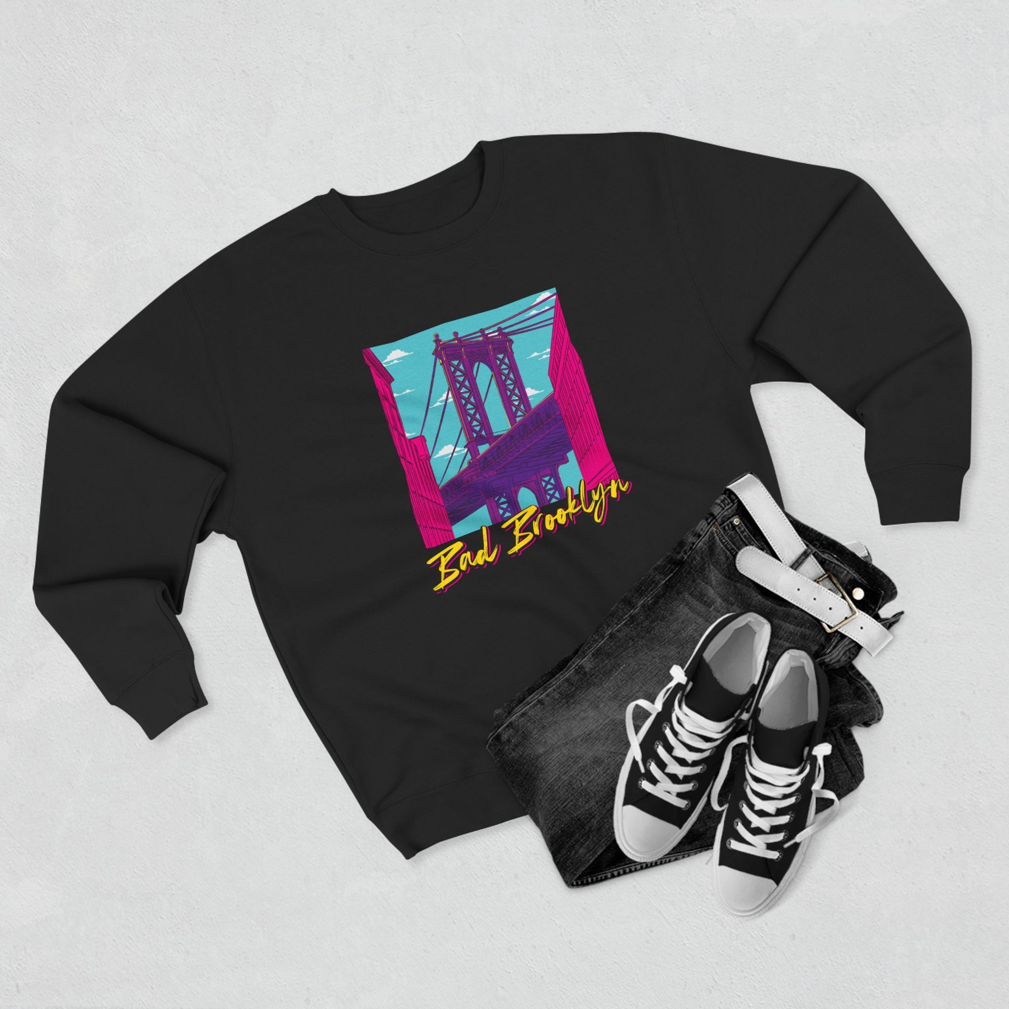 BadBrooklyn Bridge Vibes Sweatshirt