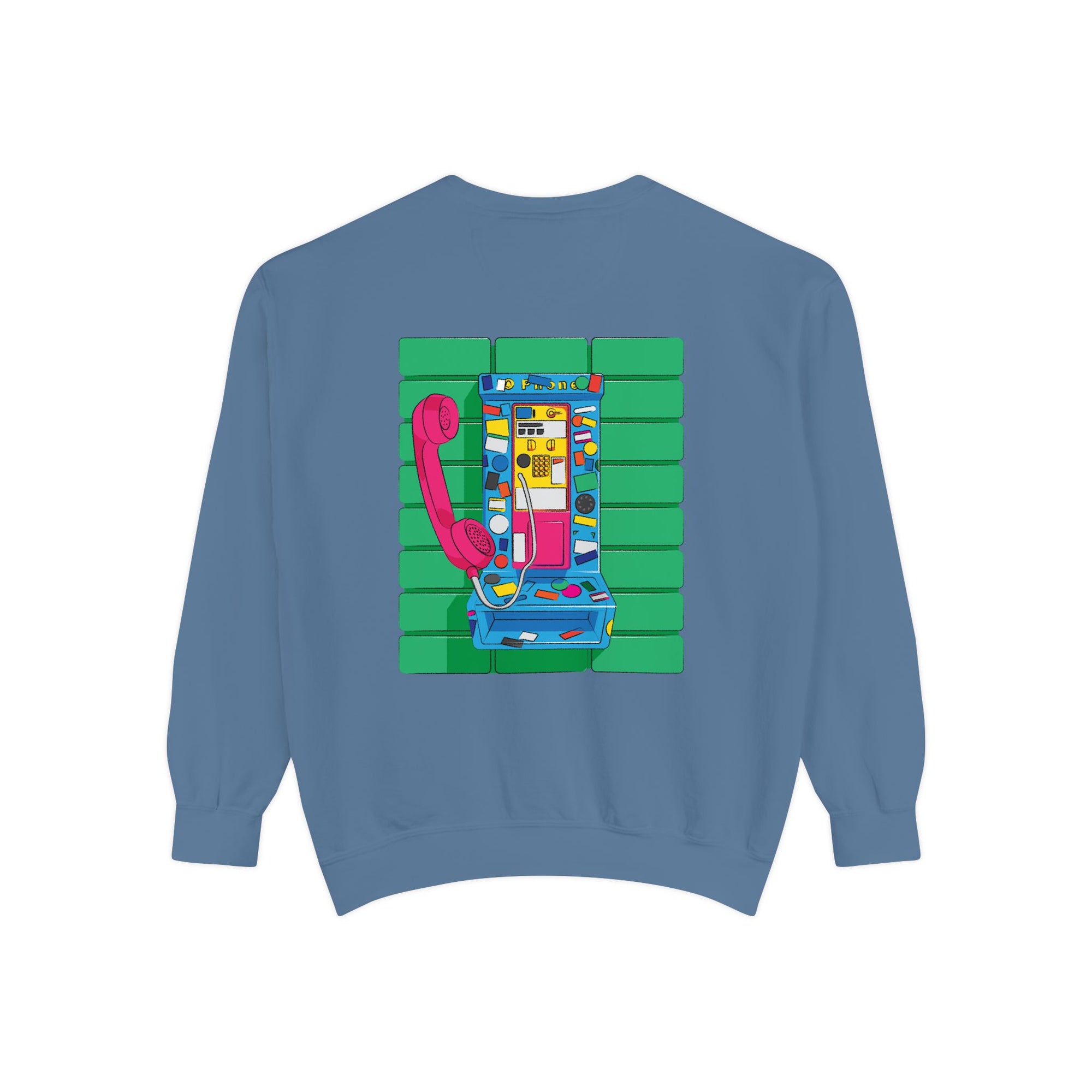 BadBrooklyn Retro Payphone Premium Sweatshirt