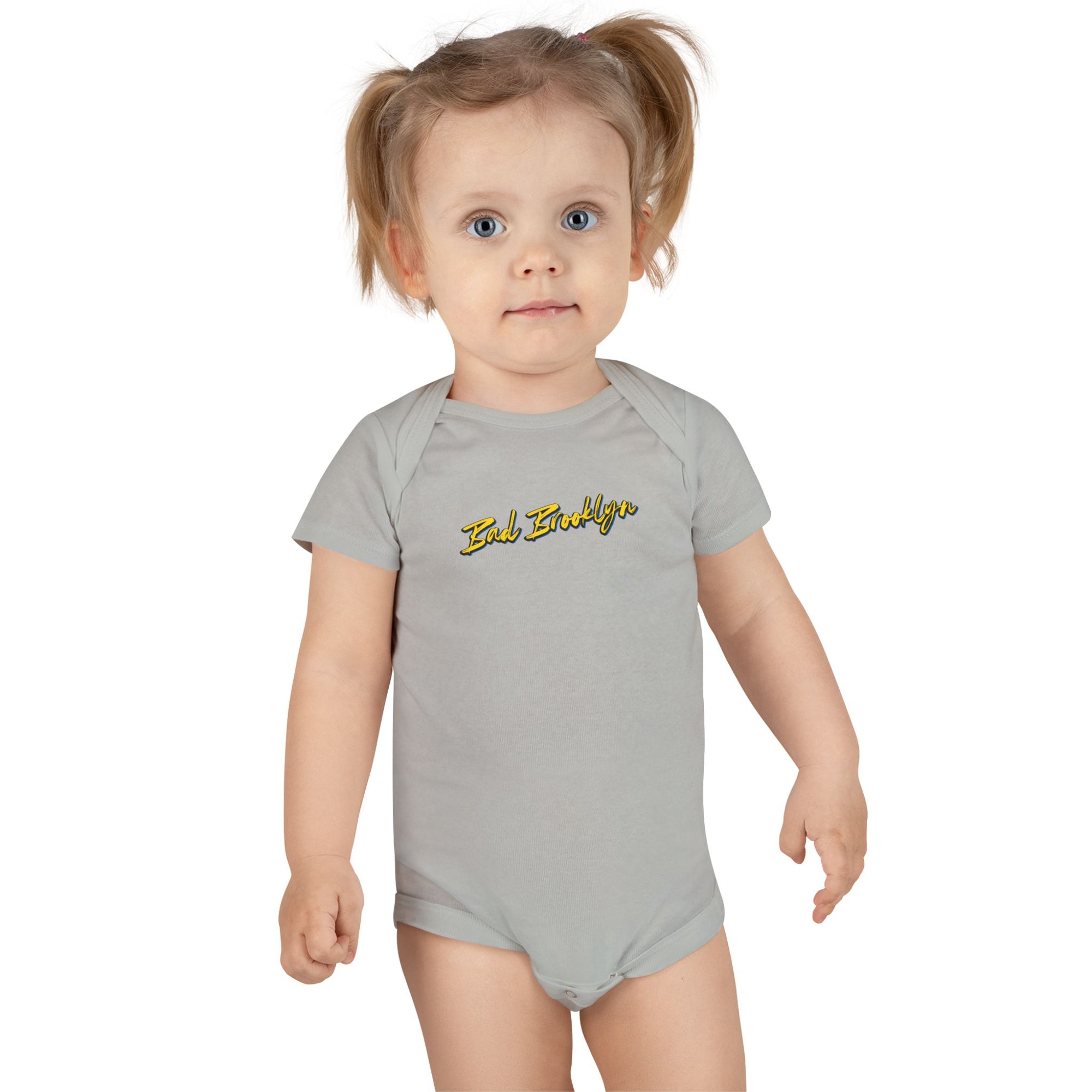 BadBrooklyn Ferris Wheel Baby Short Sleeve Onesie
