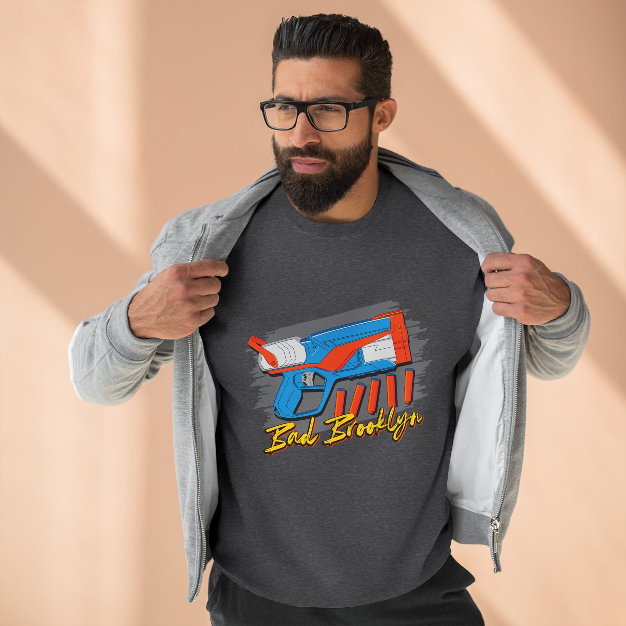 BadBrooklyn Nerf Retro Blaster Sweatshirt