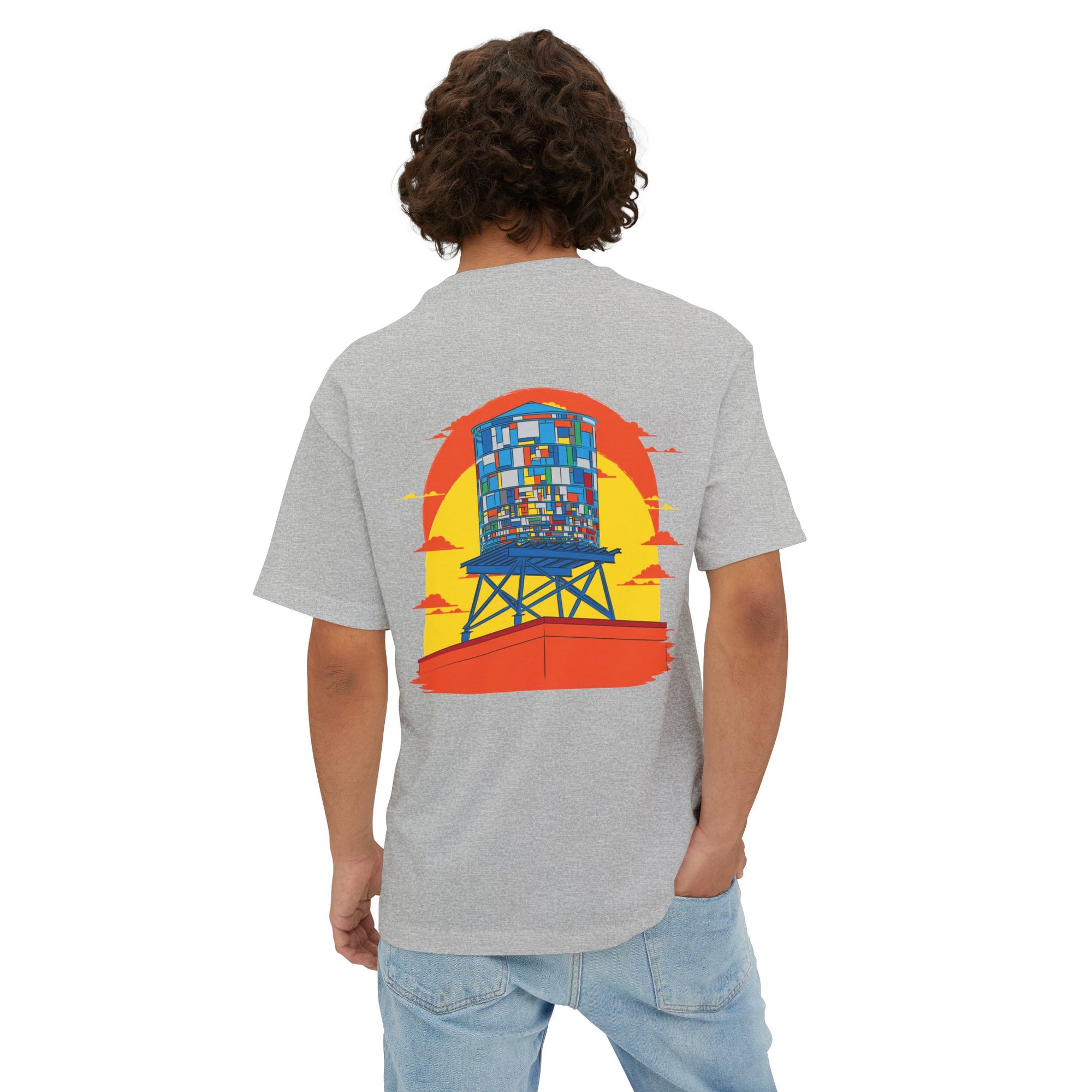 BadBrooklyn Water Tower Sunset Shirt
