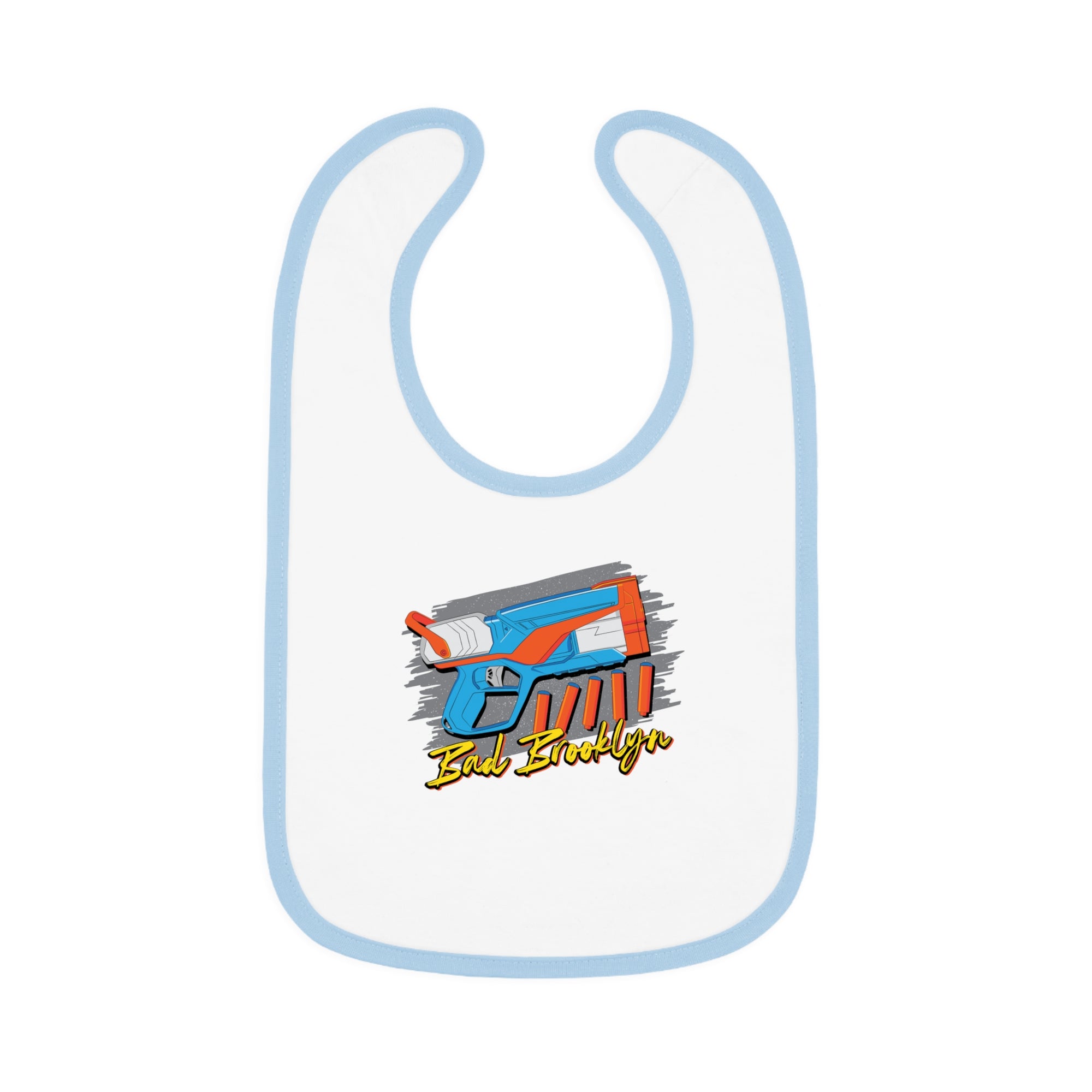 BadBrooklyn Nerf Retro Blaster Baby Bib