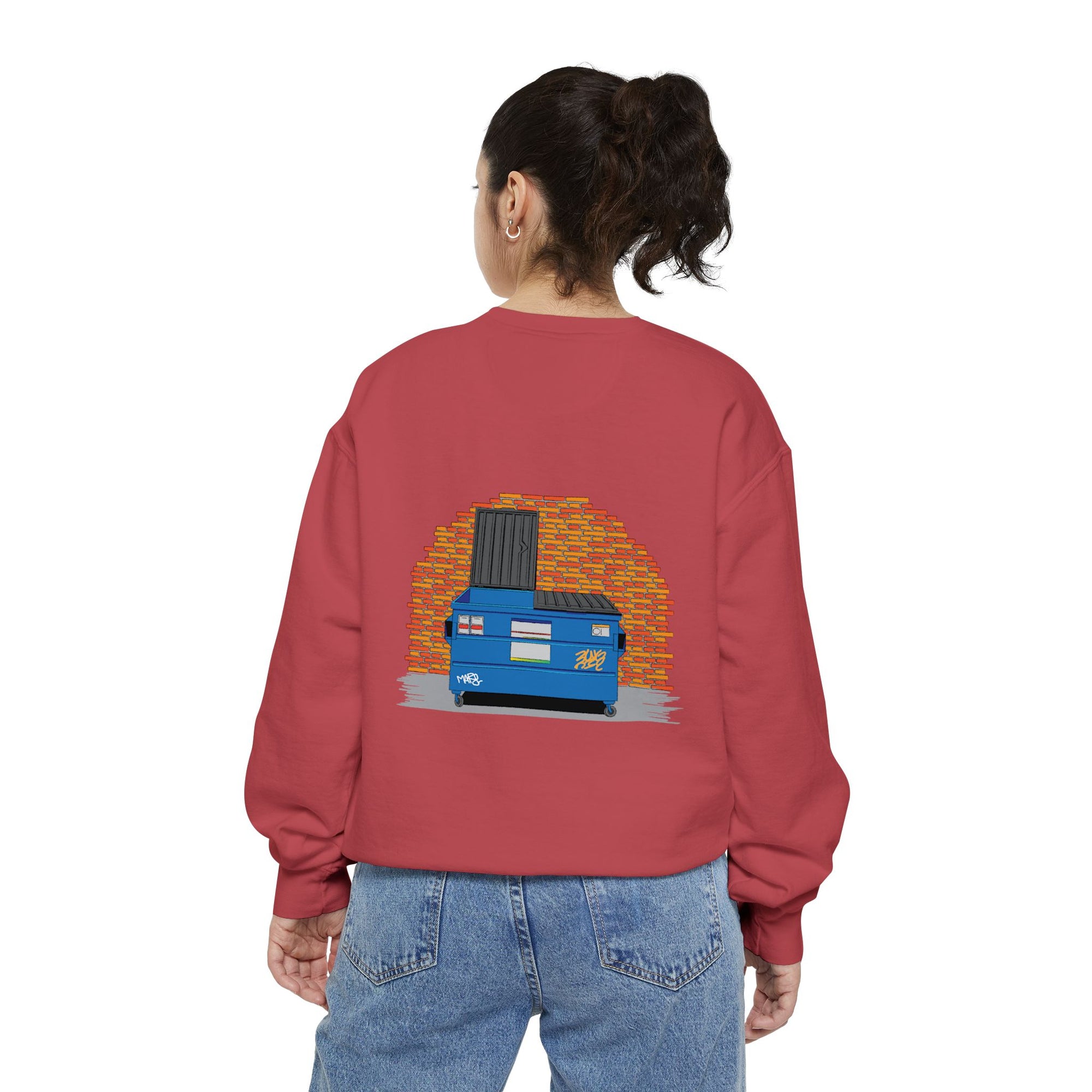 BadBrooklyn Dumpster Alley Premium Sweatshirt