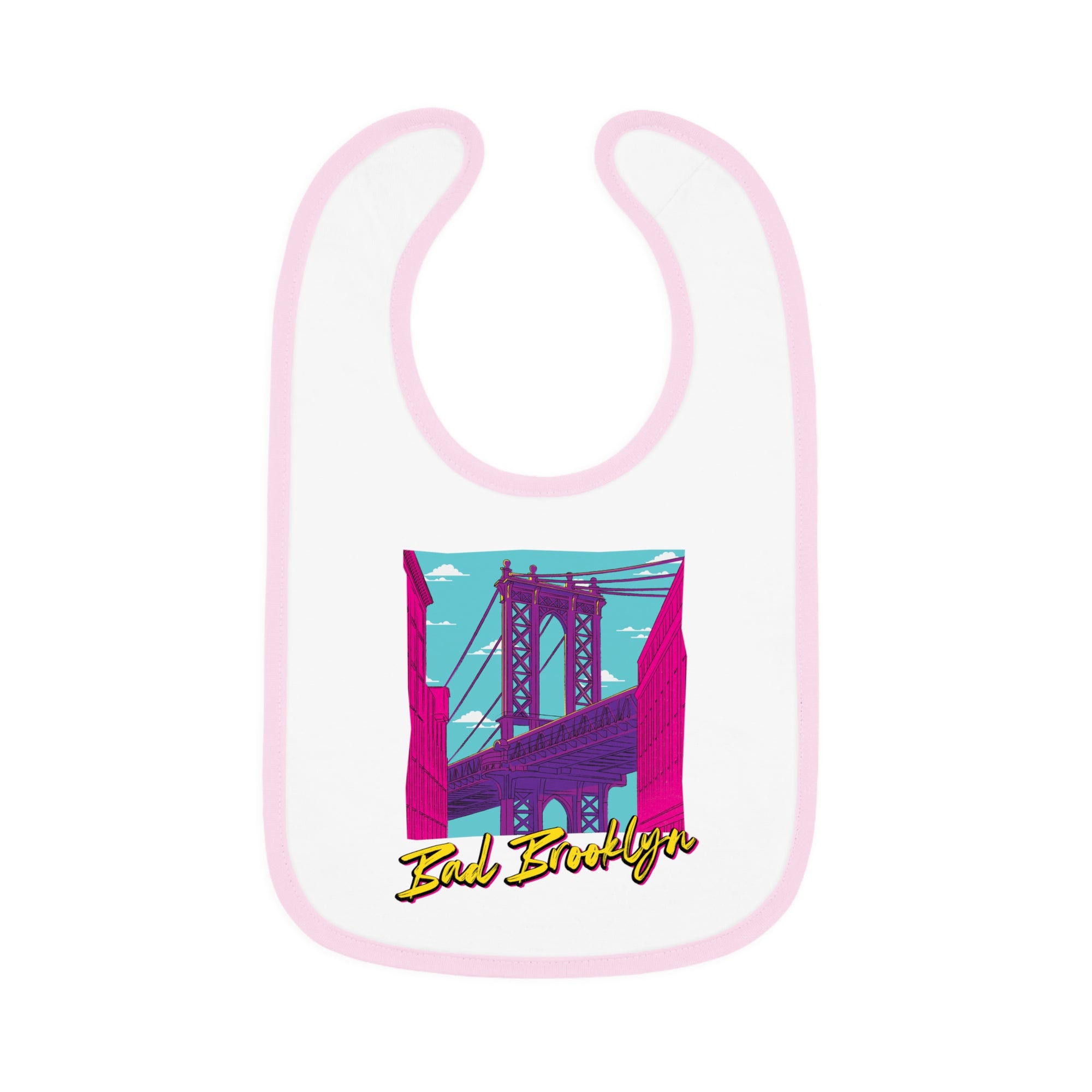 BadBrooklyn Bridge Vibes Baby Bib