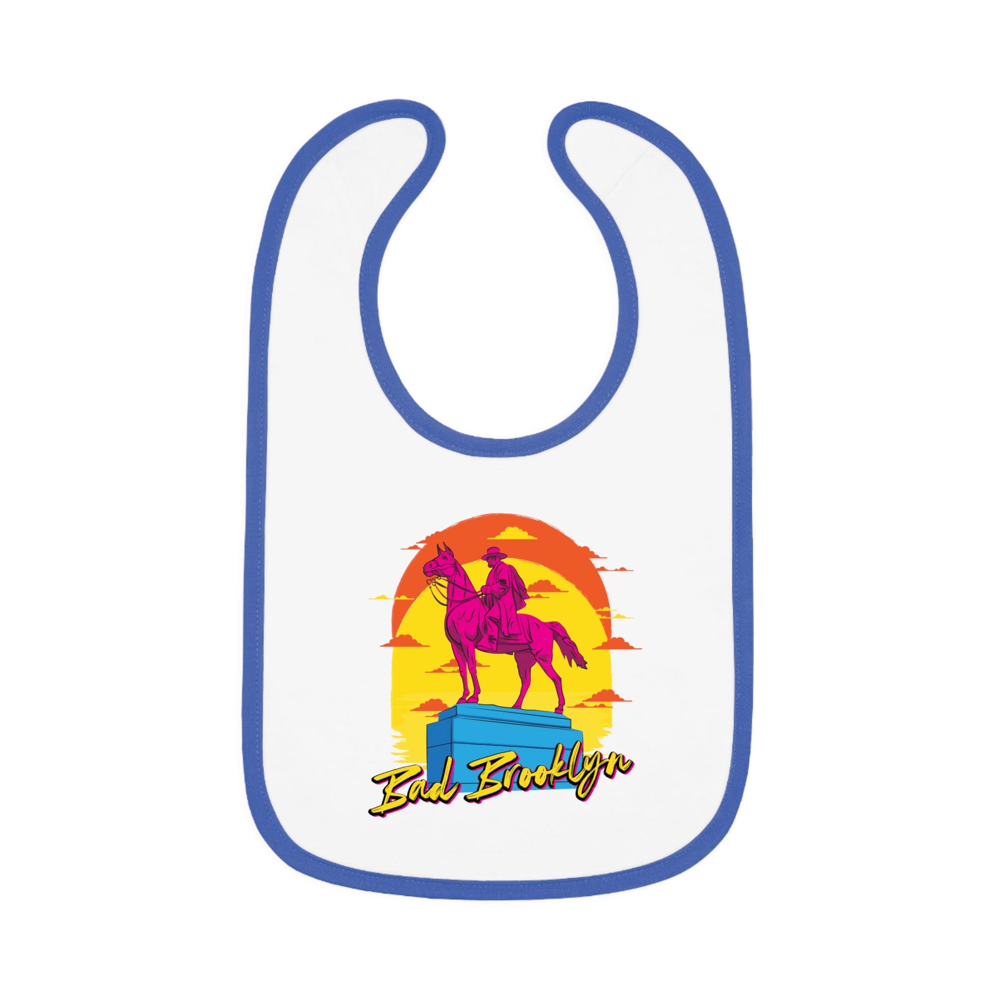 BadBrooklyn Western Cowboy Baby Bib