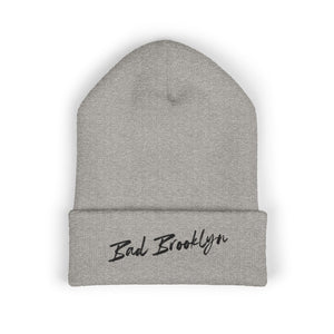 BadBrooklyn Classic Embroidered Knit Beanie