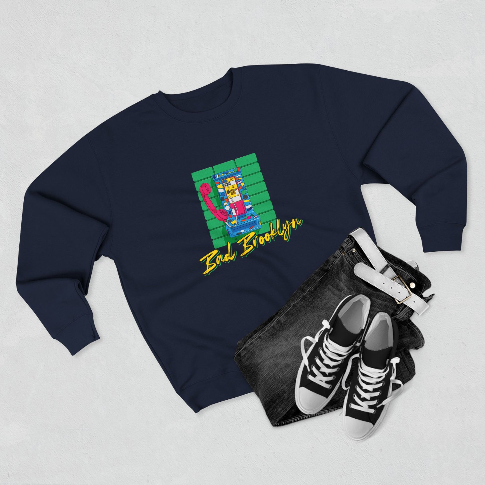 BadBrooklyn Retro Payphone Sweatshirt