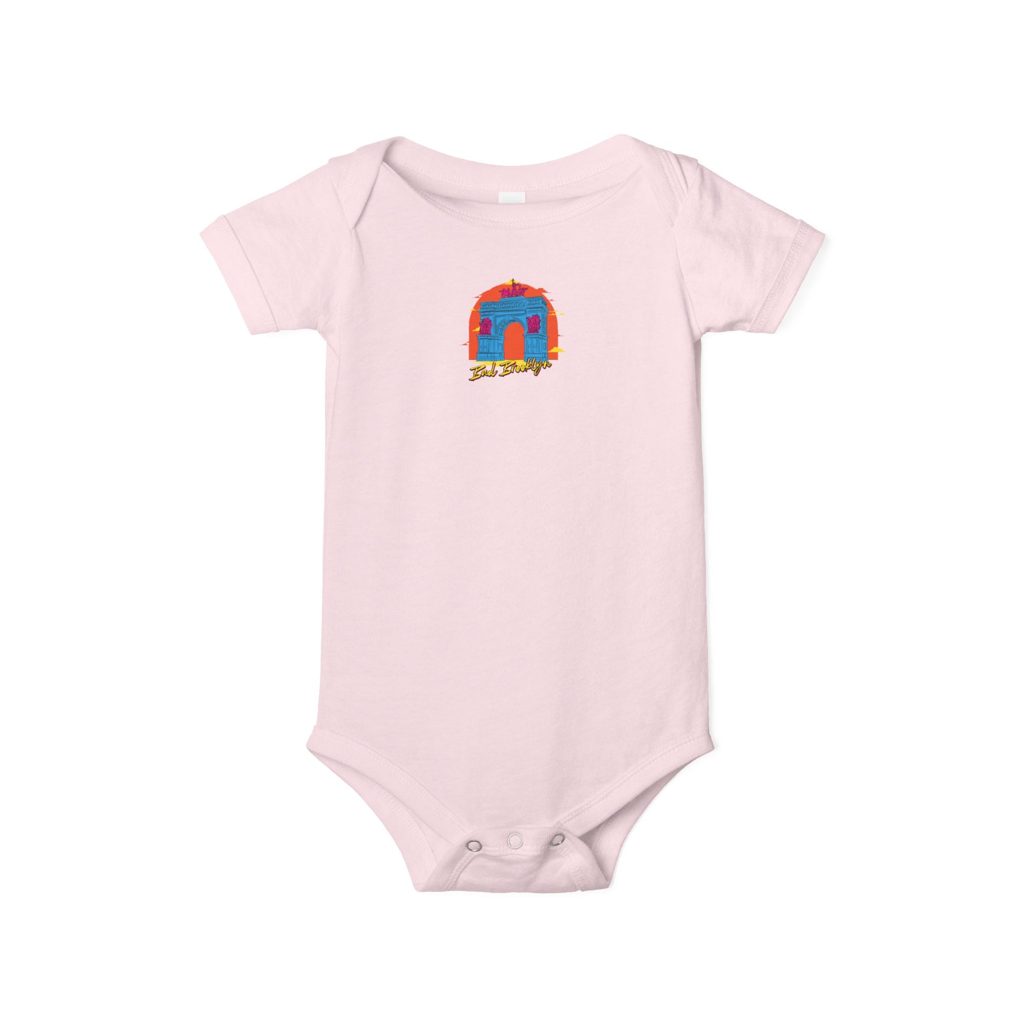 BadBrooklyn Archway Baby Infant Jersey Bodysuit