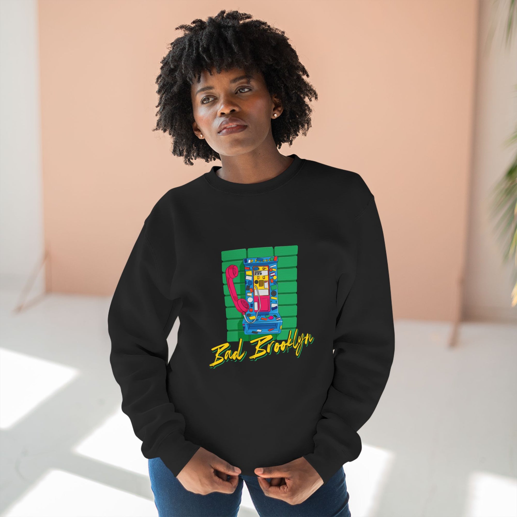 BadBrooklyn Retro Payphone Sweatshirt