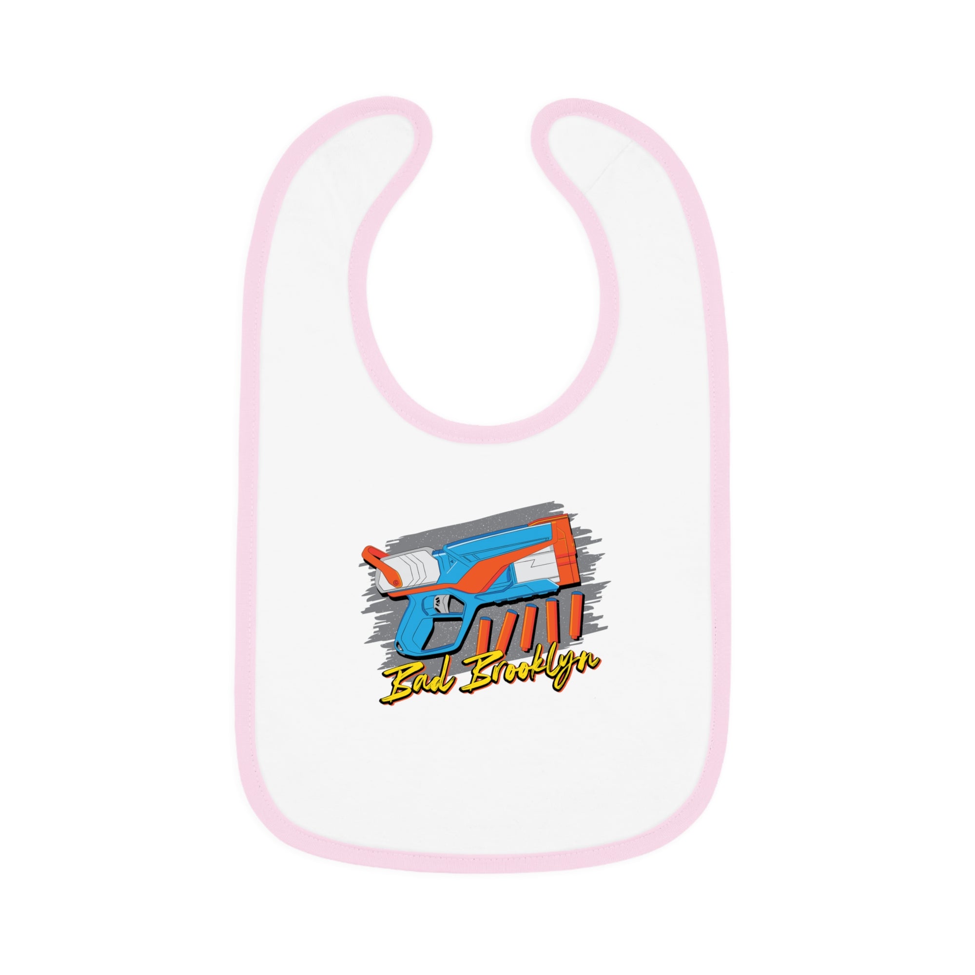 BadBrooklyn Nerf Retro Blaster Baby Bib