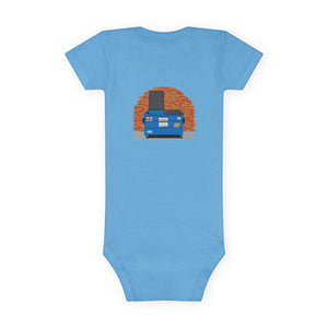 BadBrooklyn Dumpster Alley Short Sleeve Baby Onesie