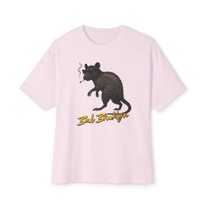 BadBrooklyn Street Rat Smoking Graphic Shirt