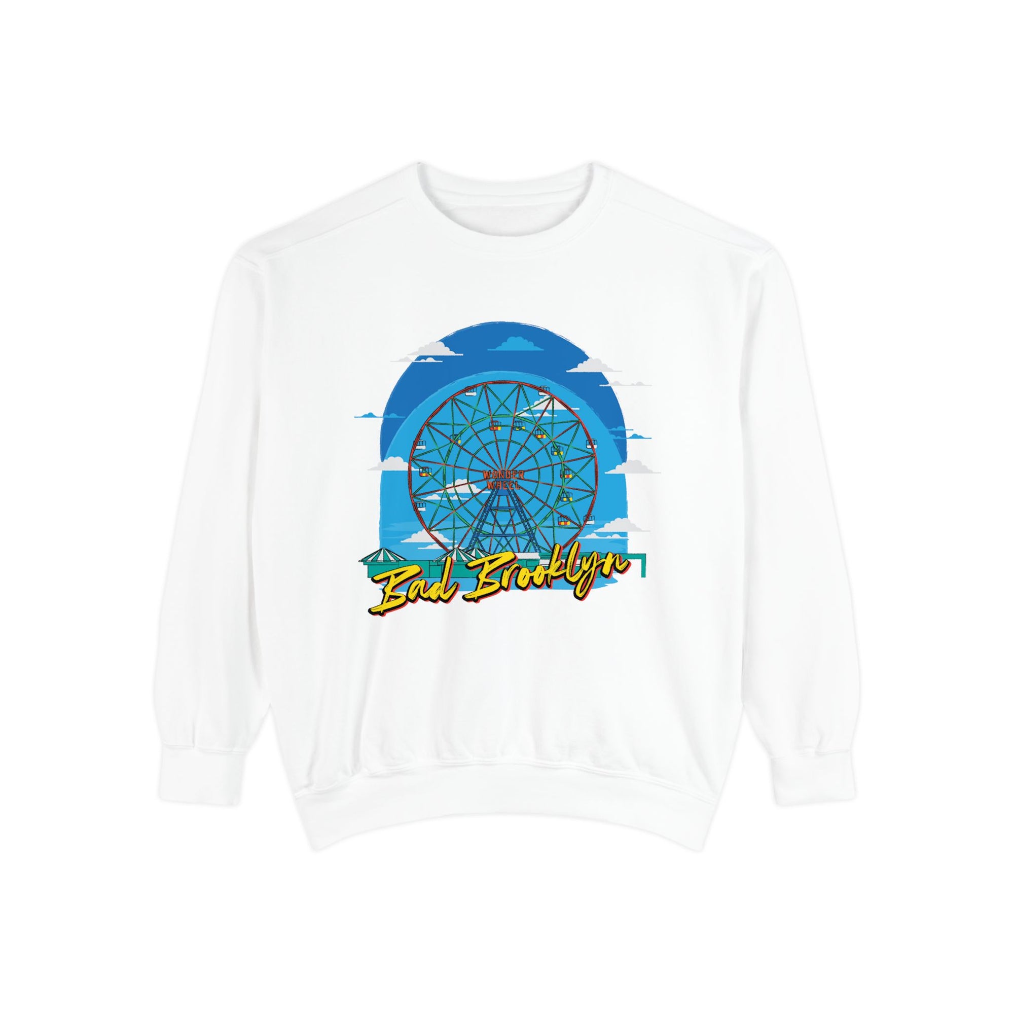 BadBrooklyn Ferris Wheel Premium Sweatshirt