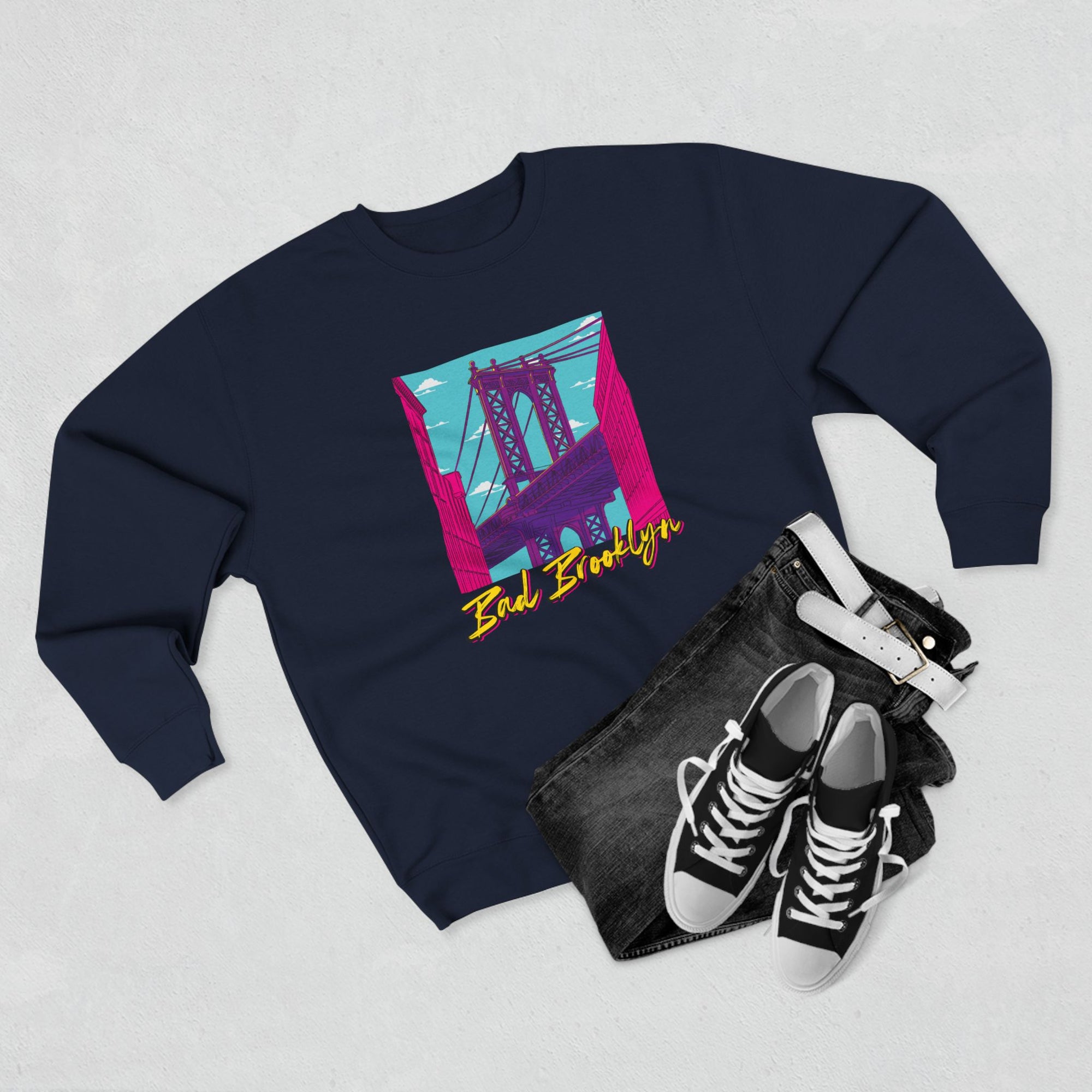BadBrooklyn Bridge Vibes Sweatshirt