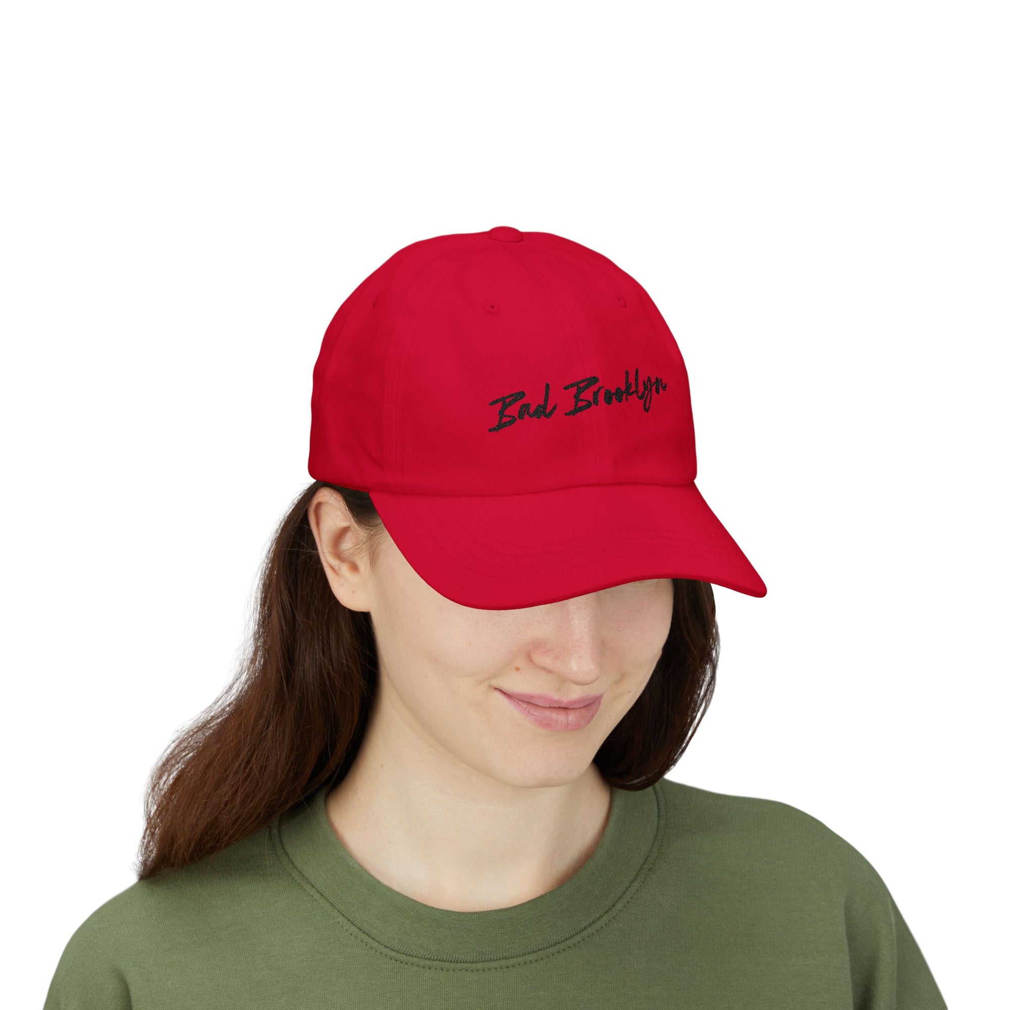 BadBrooklyn Classic Embroidered Dad Cap
