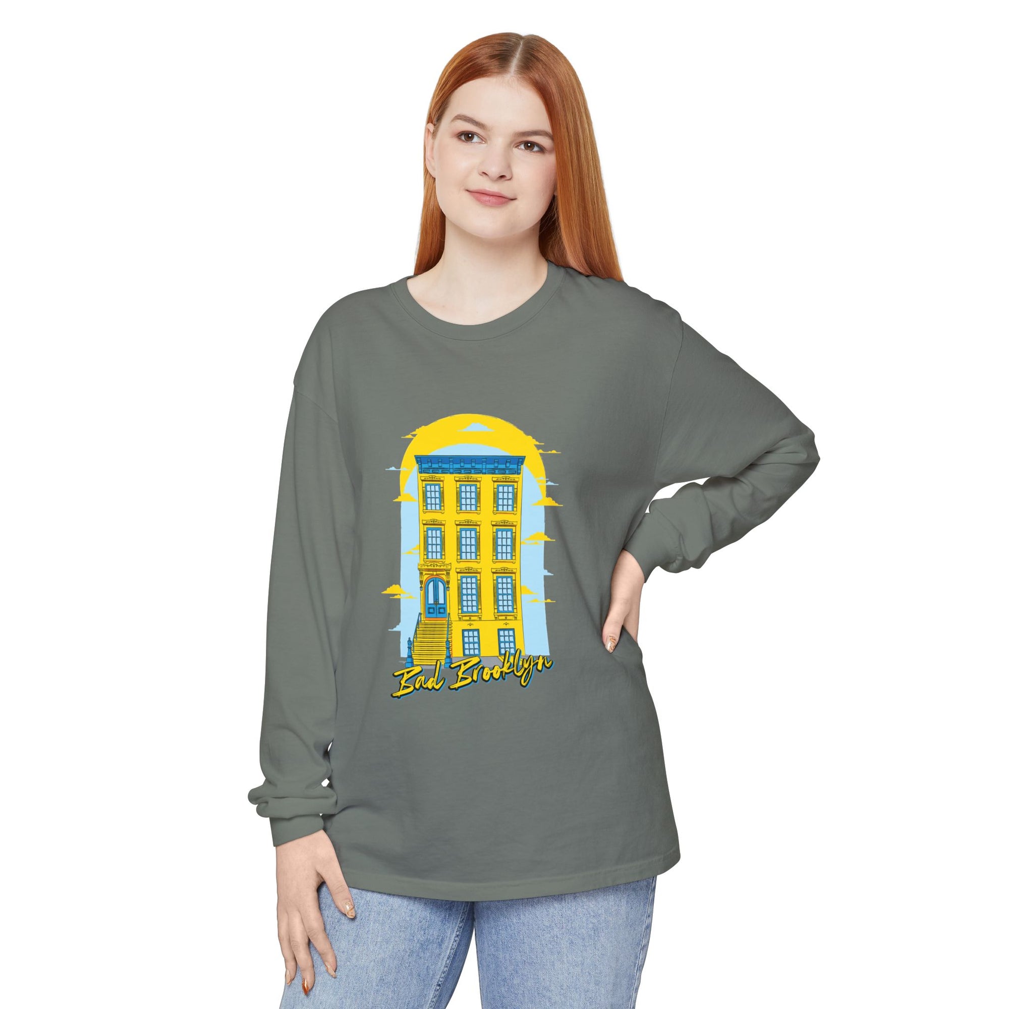 BadBrooklyn Classic Building Premium Sweatshirt