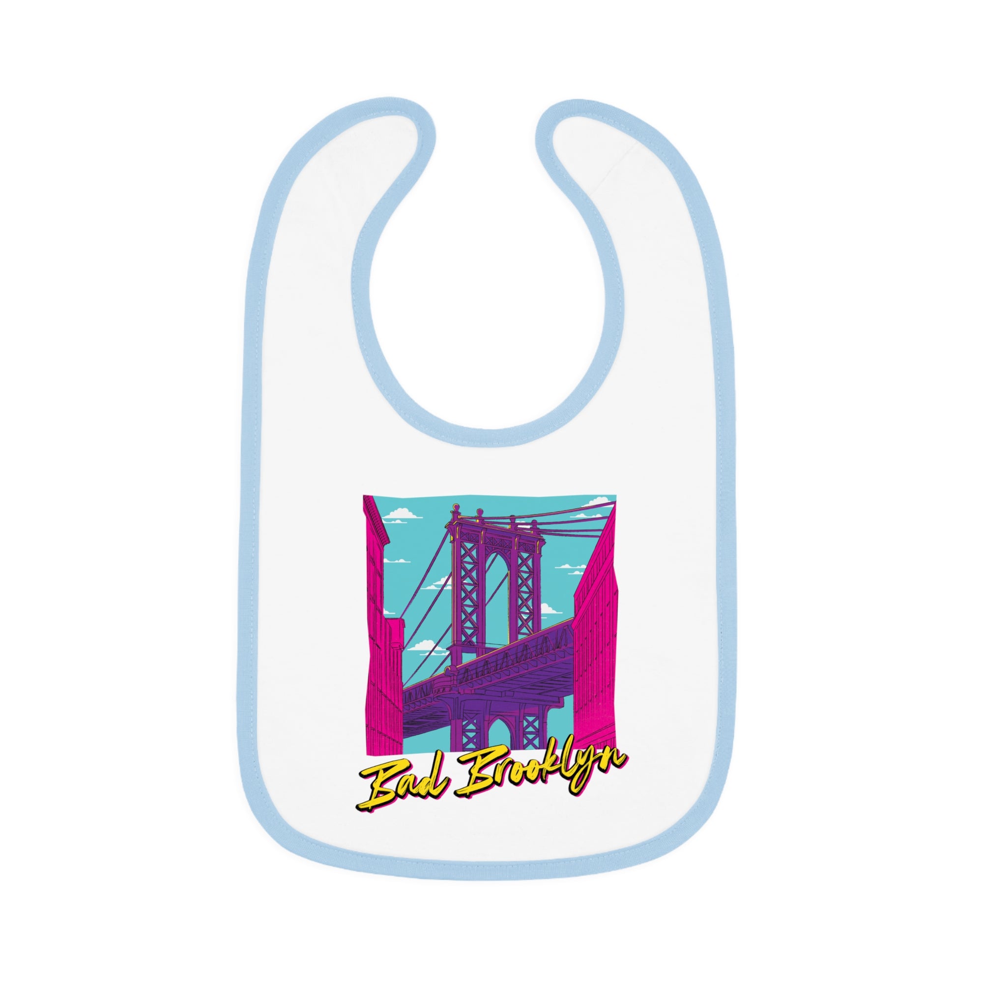 BadBrooklyn Bridge Vibes Baby Bib