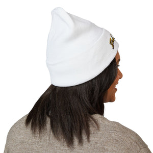 BadBrooklyn Bold Classic Embroidered Knit Beanie