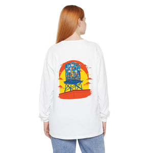 BadBrooklyn Water Tower Sunset Premium Sweatshirt