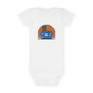 BadBrooklyn Dumpster Alley Short Sleeve Baby Onesie