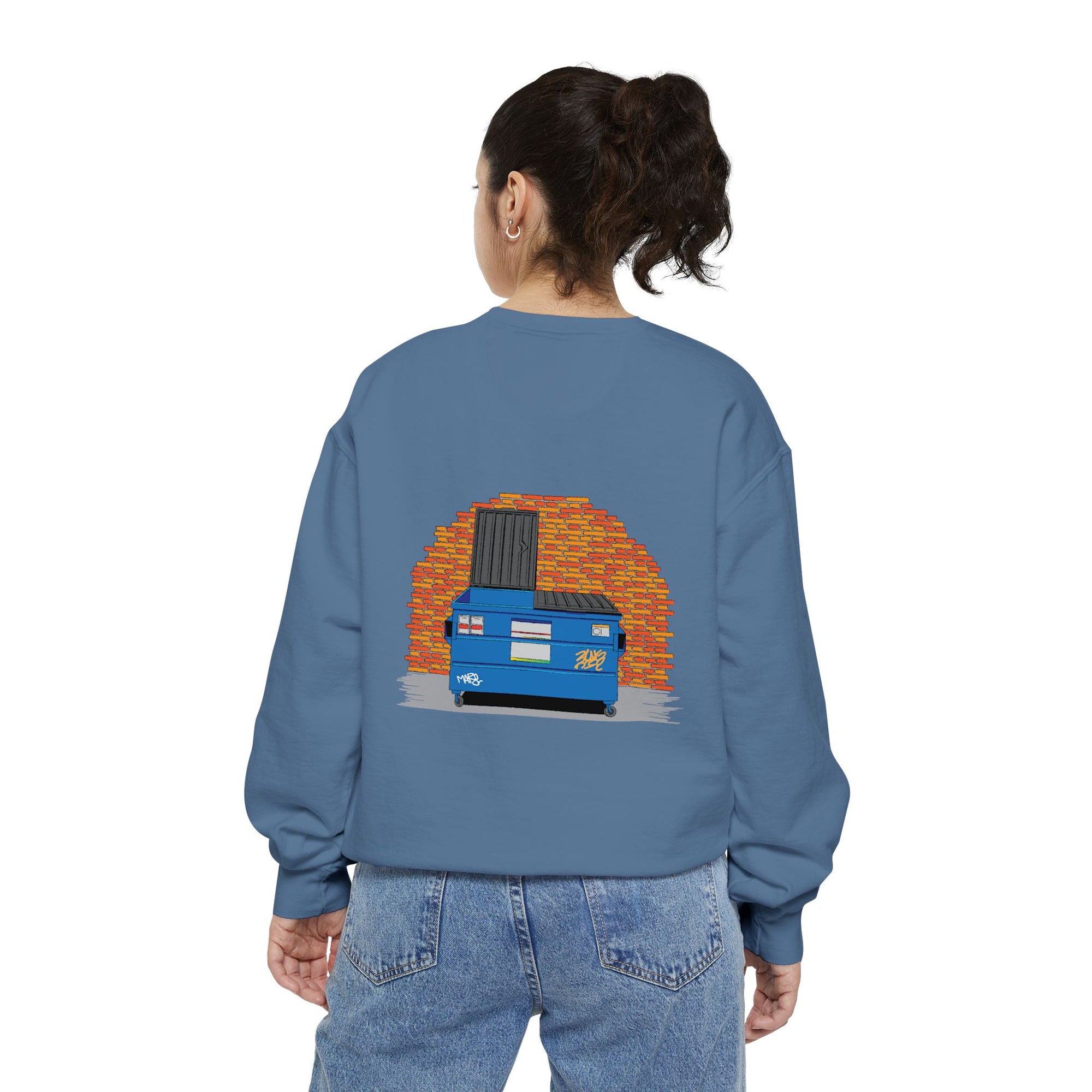 BadBrooklyn Dumpster Alley Premium Sweatshirt