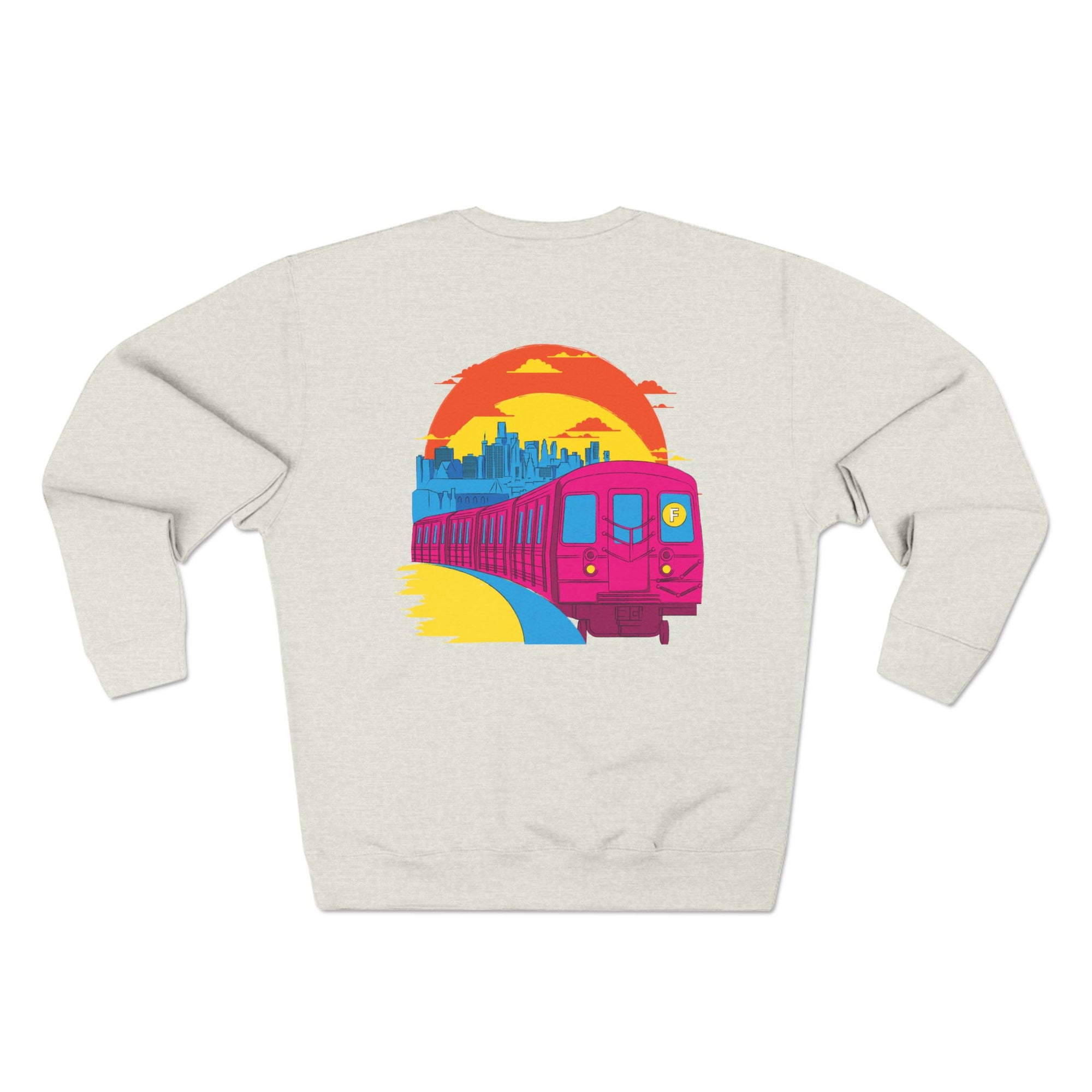 BadBrooklyn Sunset Subway Sweatshirt