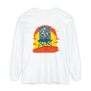 BadBrooklyn Water Tower Sunset Premium Sweatshirt