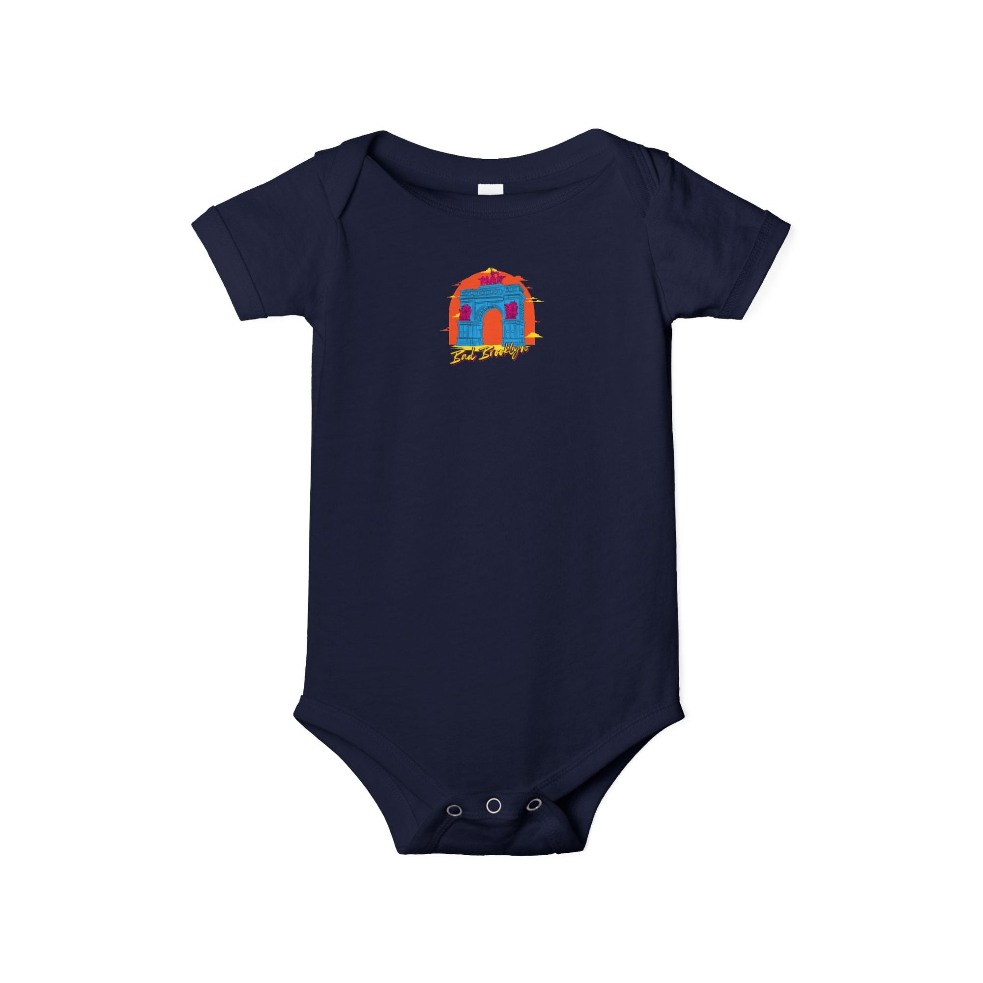 BadBrooklyn Archway Baby Infant Jersey Bodysuit