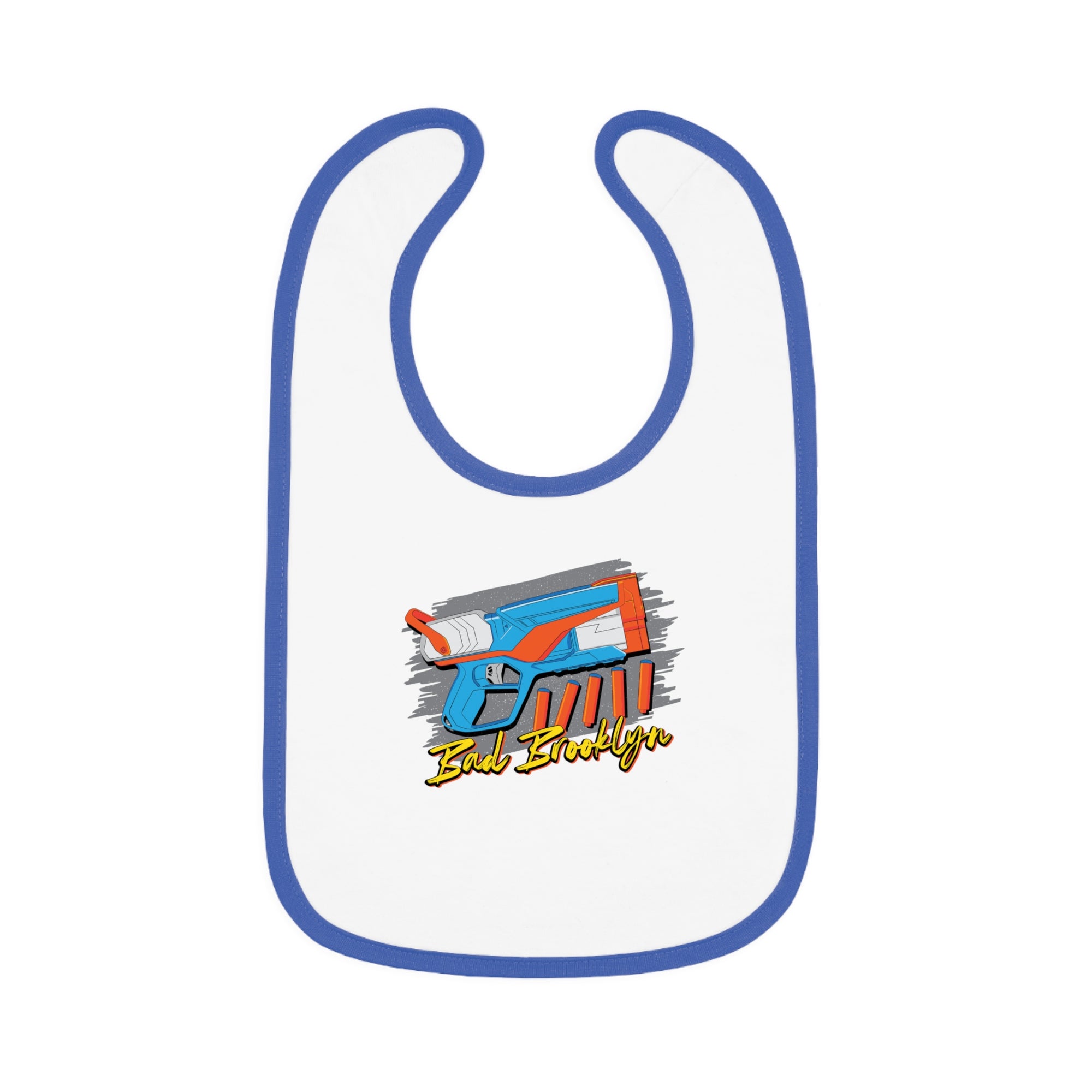 BadBrooklyn Nerf Retro Blaster Baby Bib