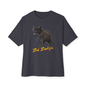 BadBrooklyn Street Rat Smoking Graphic Shirt