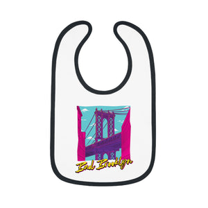 BadBrooklyn Bridge Vibes Baby Bib