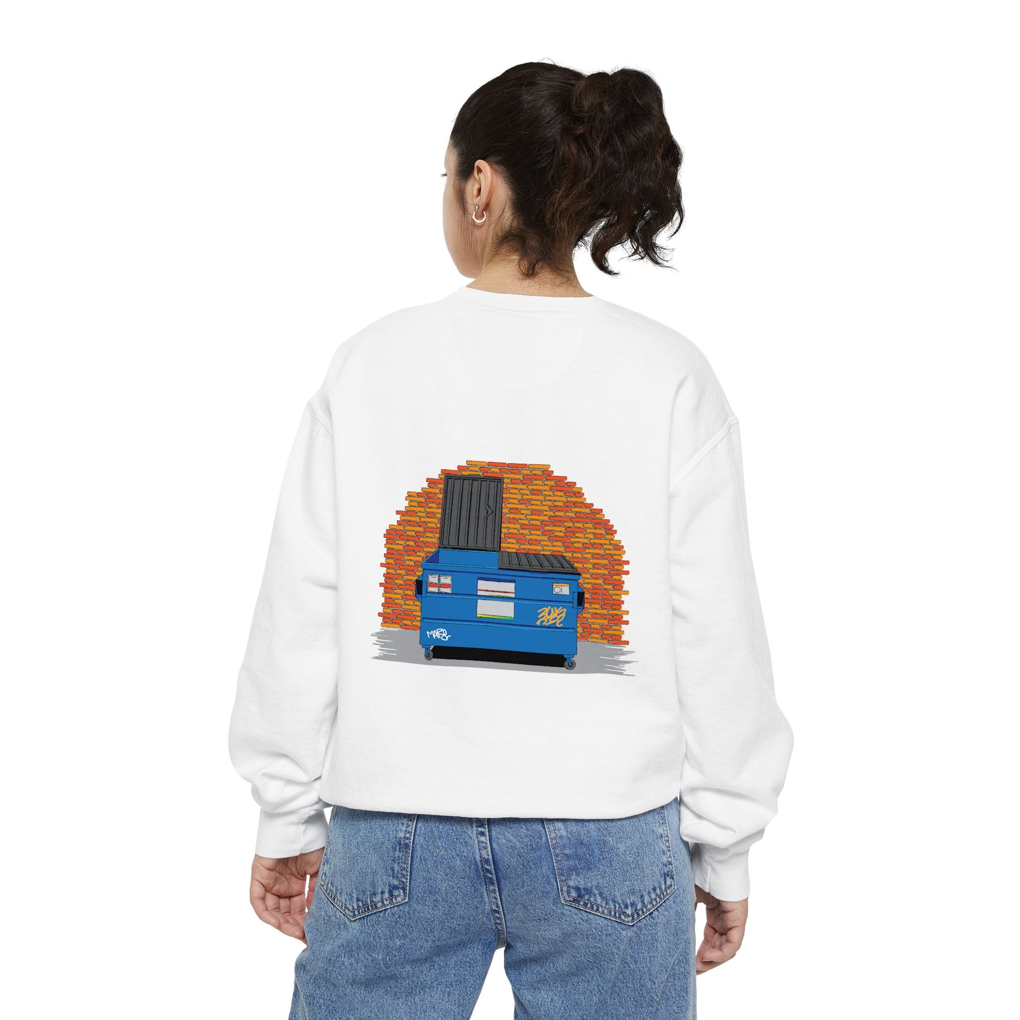 BadBrooklyn Dumpster Alley Premium Sweatshirt