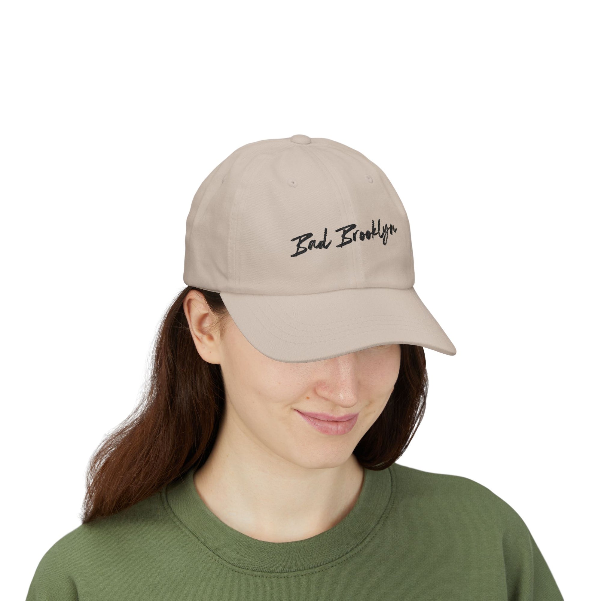 BadBrooklyn Classic Embroidered Dad Cap