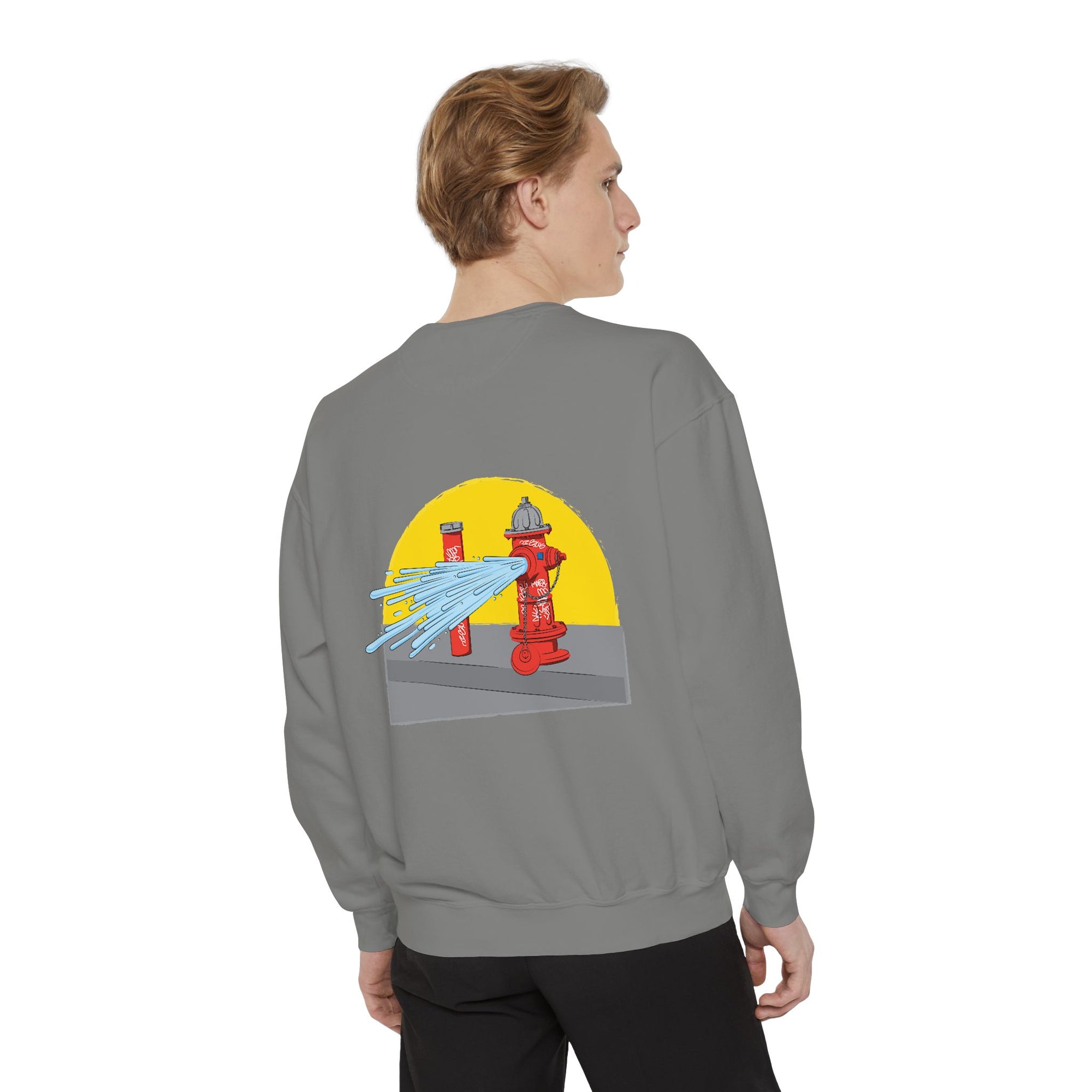 BadBrooklyn Street Fire Hydrant Premium Sweatshirt