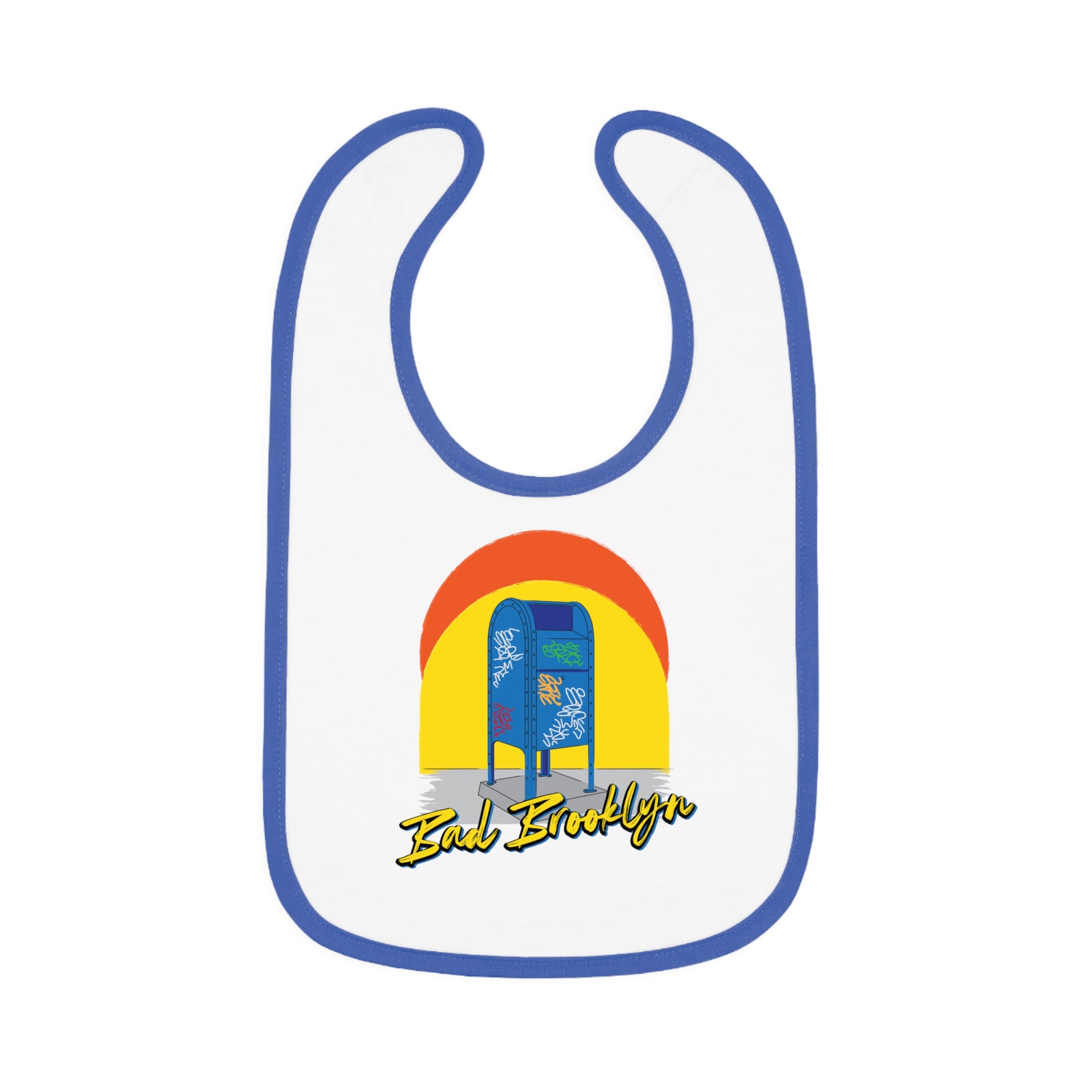 BadBrooklyn Mailbox Graffiti Baby Bib