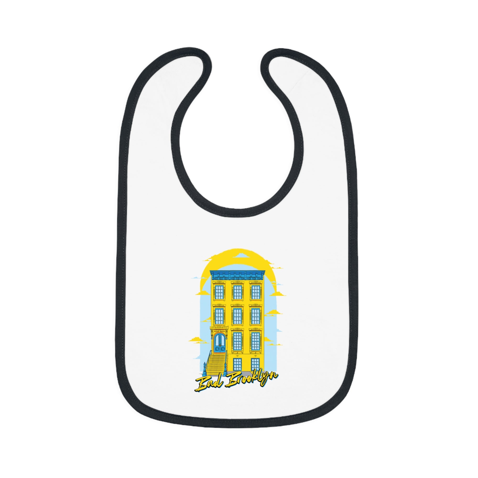 BadBrooklyn Classic Building Baby Bib