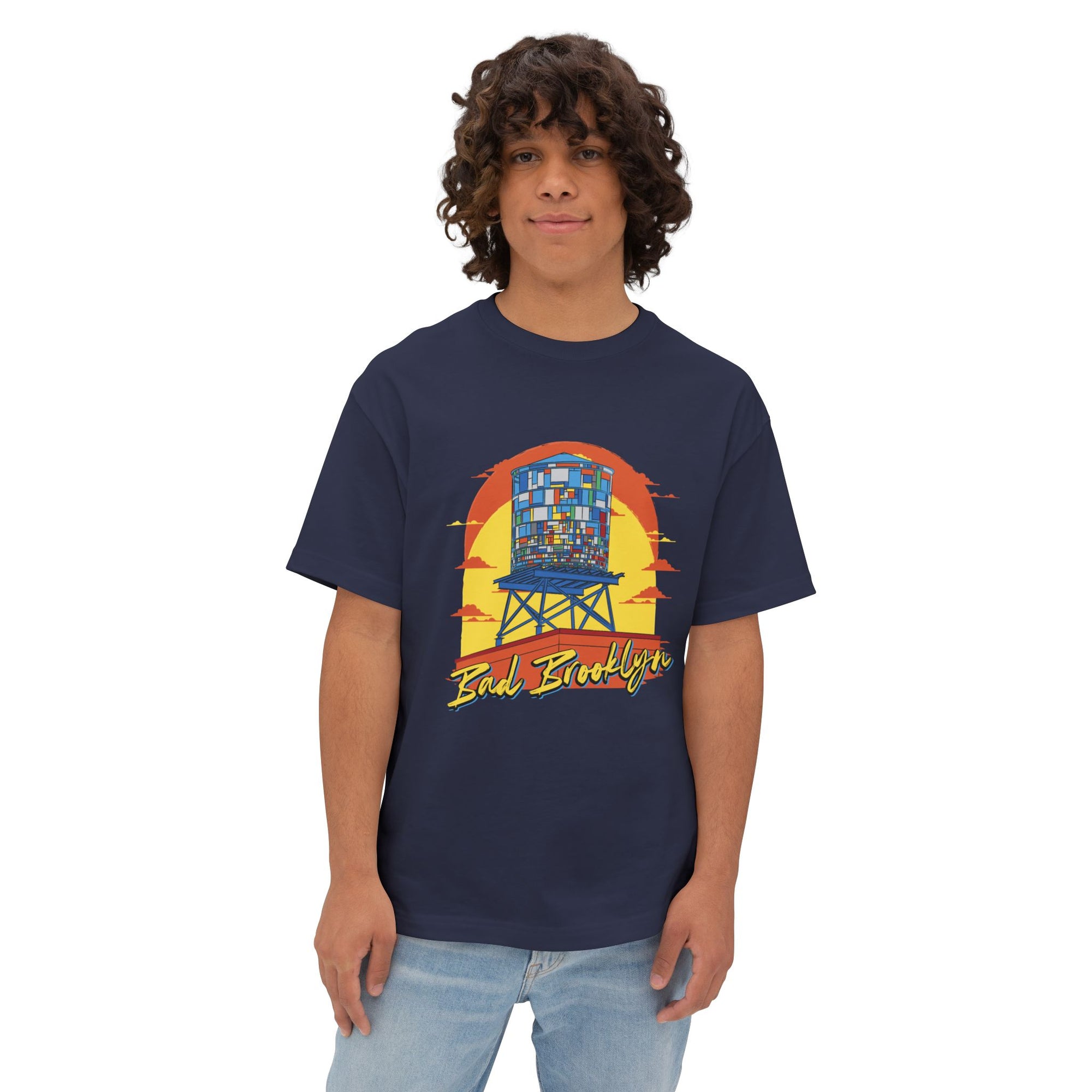 BadBrooklyn Water Tower Sunset Shirt