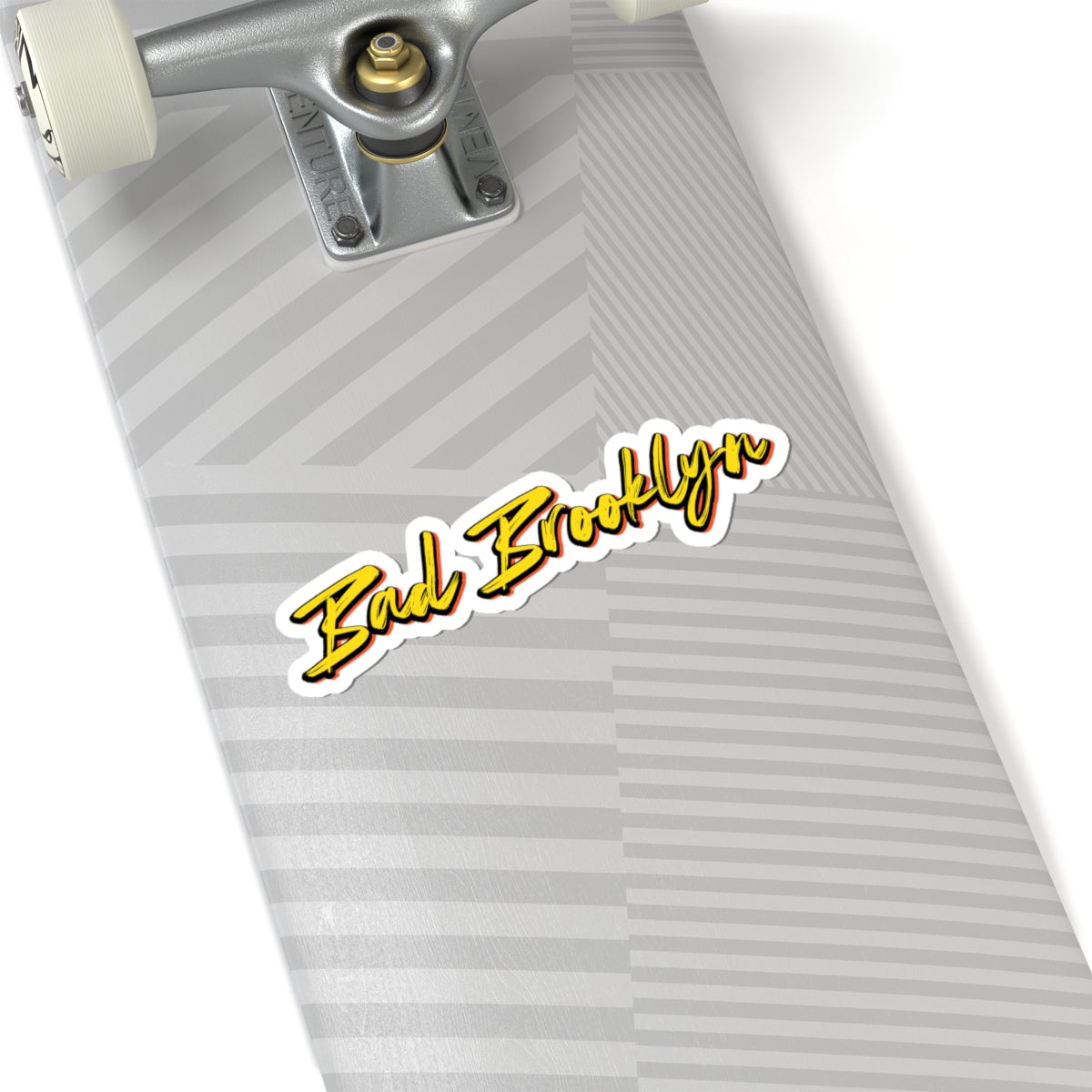 BadBrooklyn Gold Classic Die-Cut Vinyl Sticker