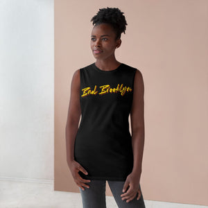 BadBrooklyn Gold Classic Logo Tank
