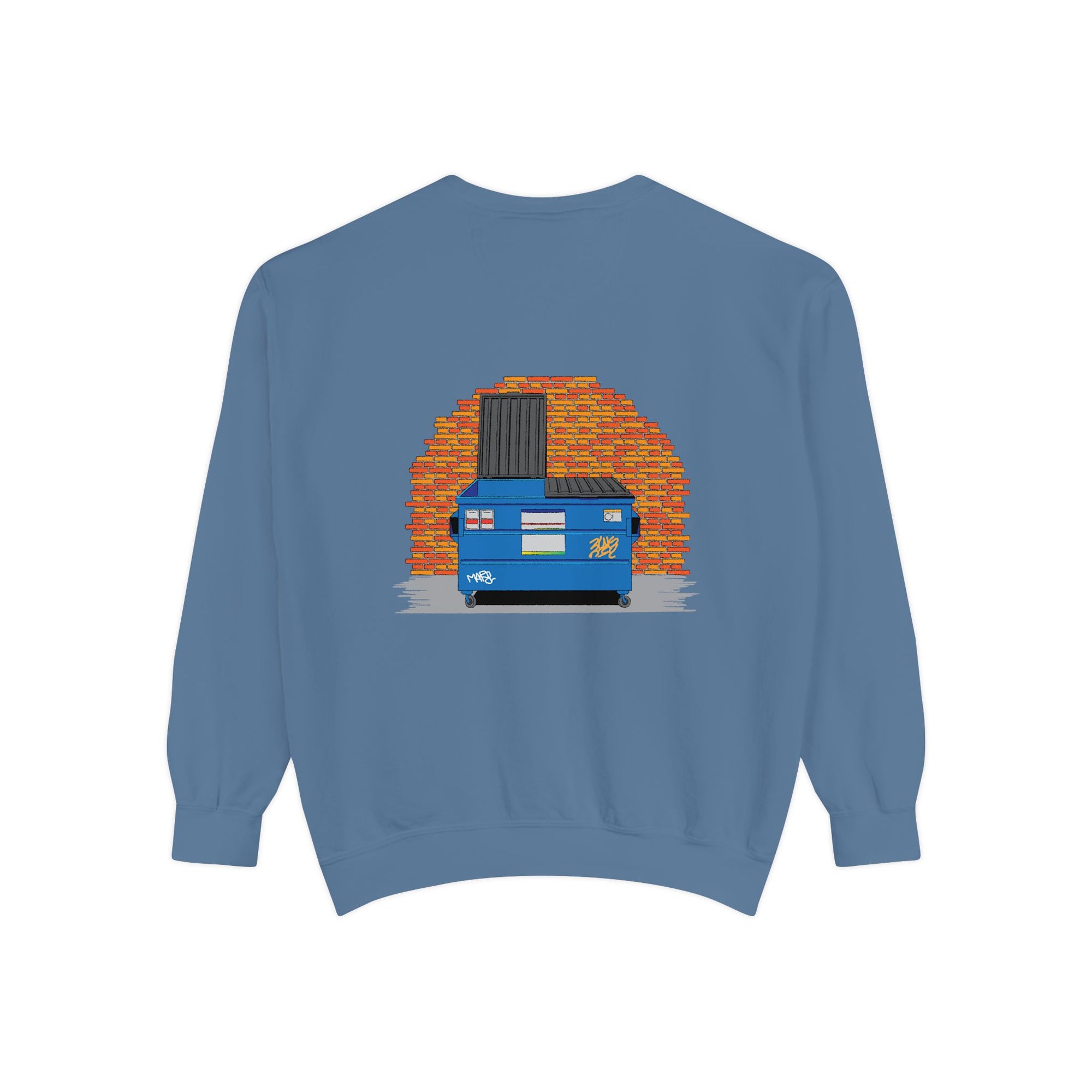BadBrooklyn Dumpster Alley Premium Sweatshirt