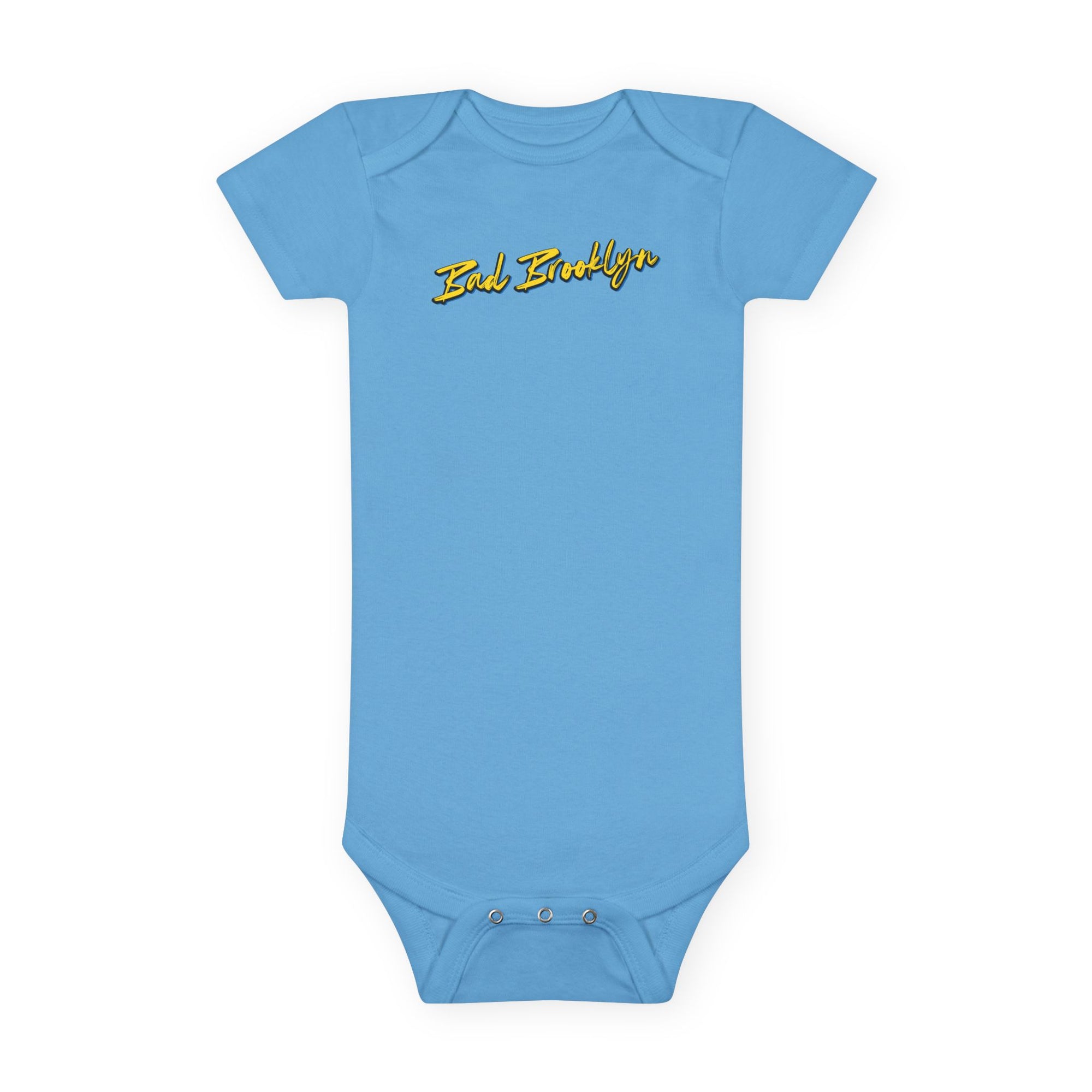 BadBrooklyn Fire Hydrant Short Sleeve Baby Onesie
