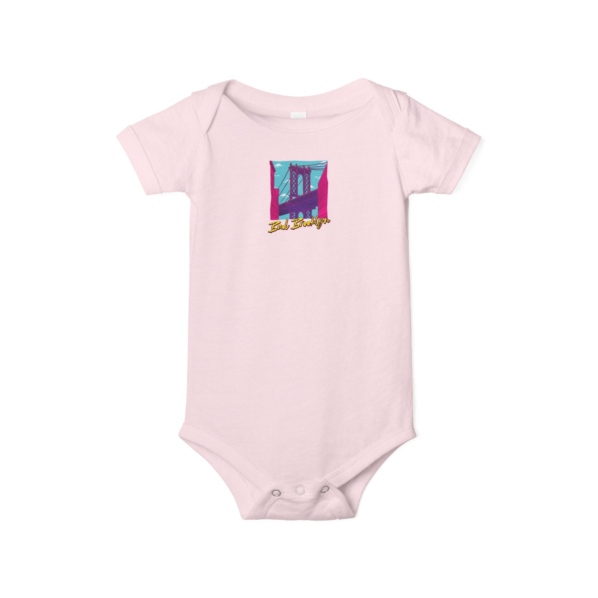 BadBrooklyn Bridge Vibes Baby Infant Jersey Bodysuit