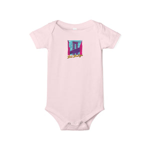 BadBrooklyn Bridge Vibes Baby Infant Jersey Bodysuit