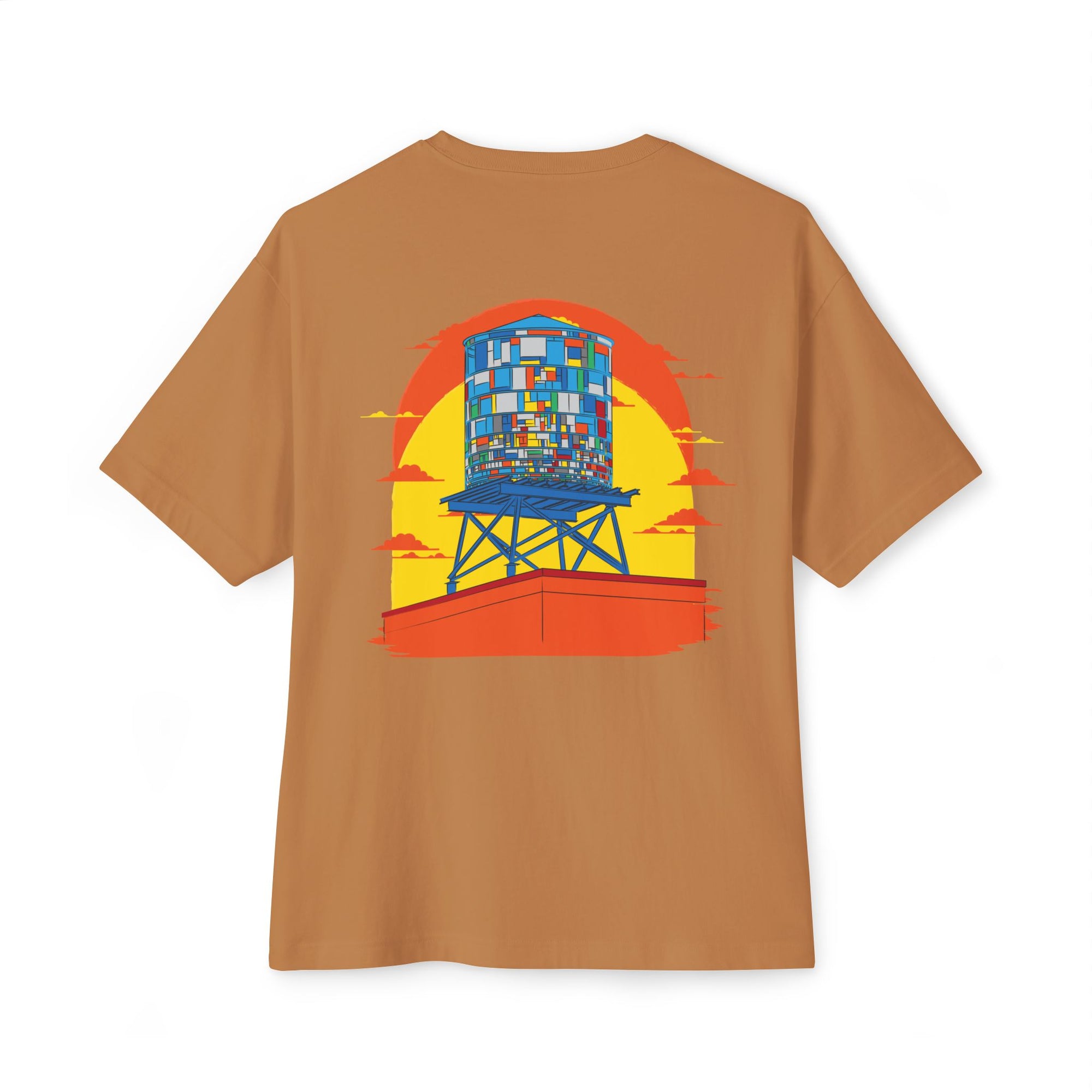 BadBrooklyn Water Tower Sunset Shirt